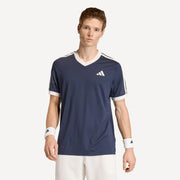 adidas Classics Men's Tennis Shirt - Dark Blue (1)