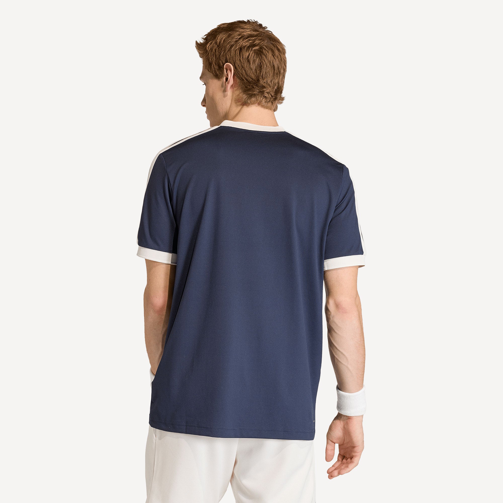 adidas Classics Men's Tennis Shirt - Dark Blue (2)