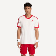 adidas Classics Men's Tennis Shirt - White (1)
