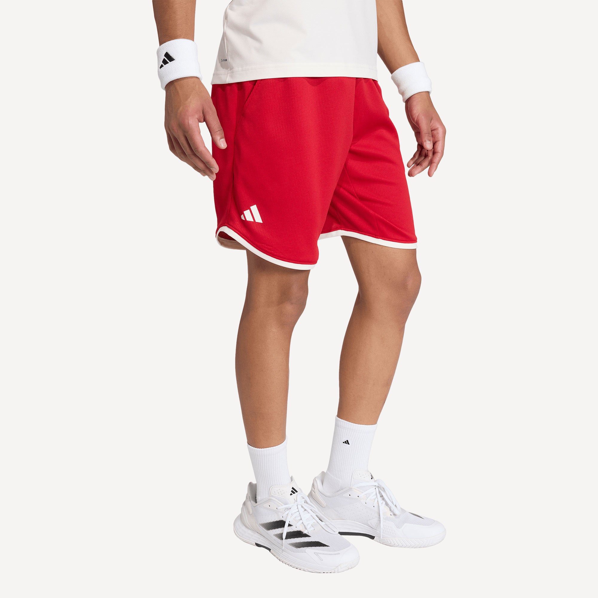 adidas Classics Men's Tennis Shorts - Red (1)