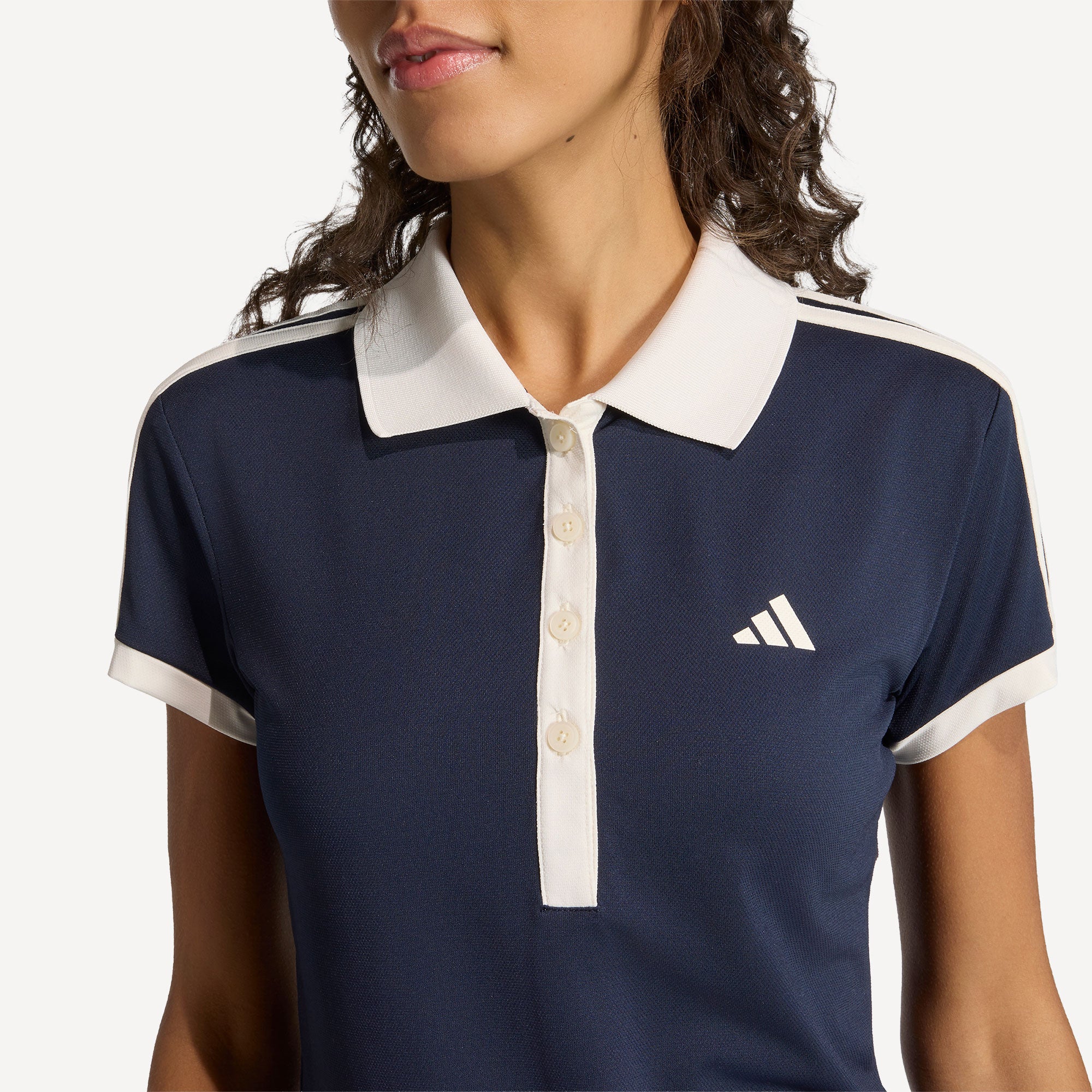 adidas Classics Women's Tennis Polo - Dark Blue (4)