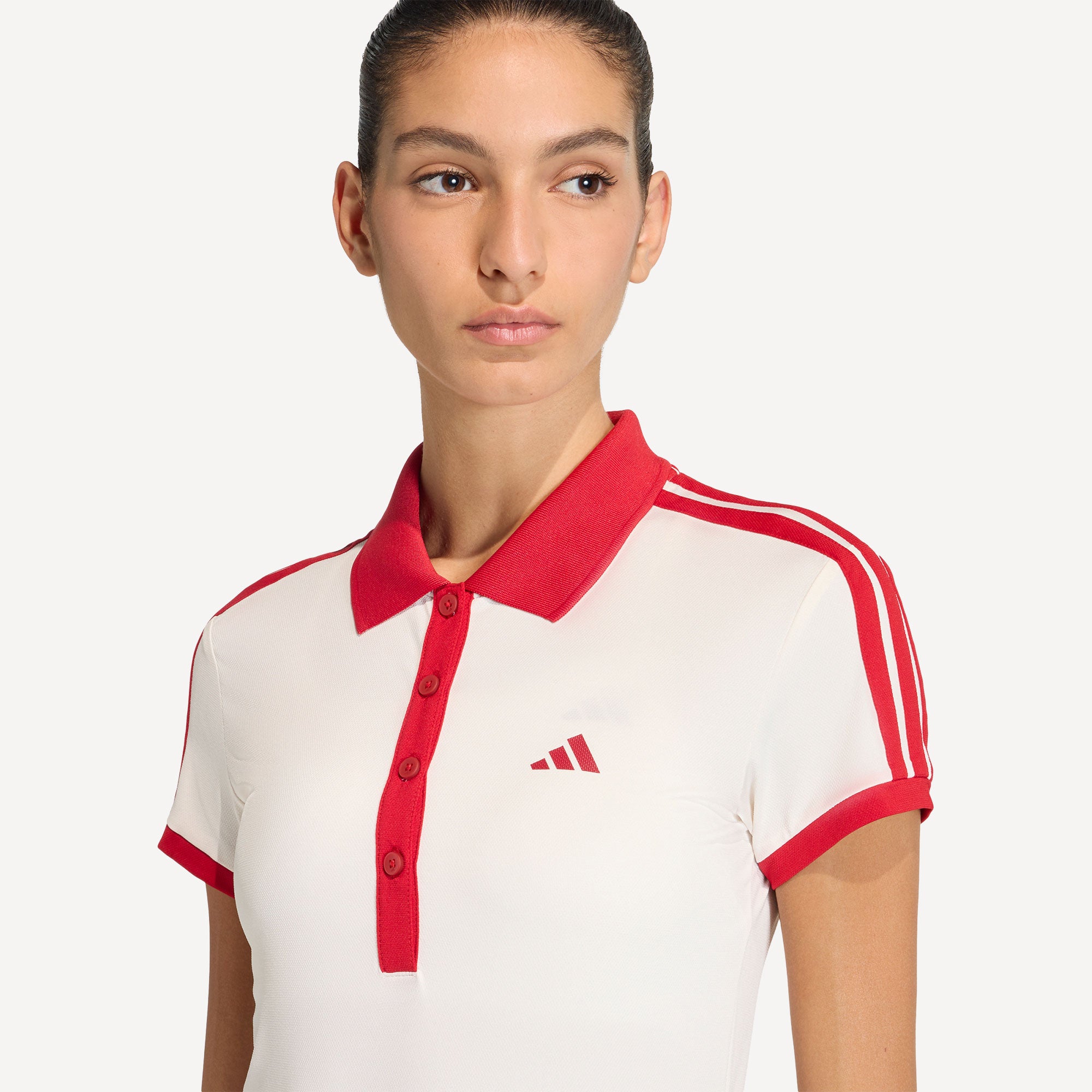 adidas Classics Women's Tennis Polo - White (5)