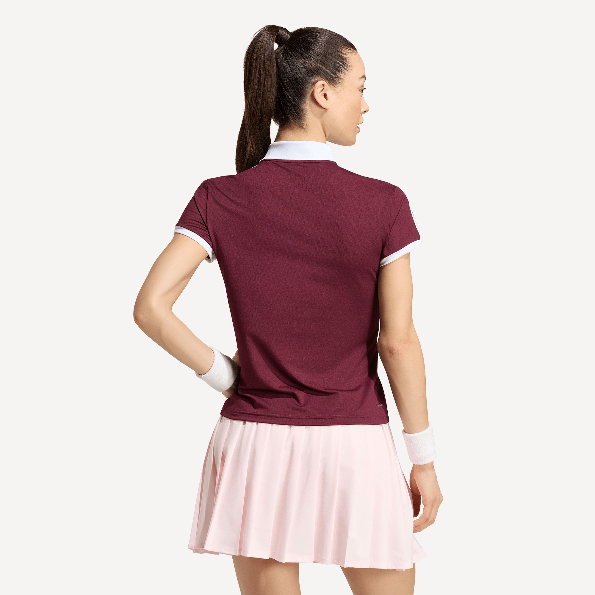 adidas Classics Women's Tennis Polo - Red (2)