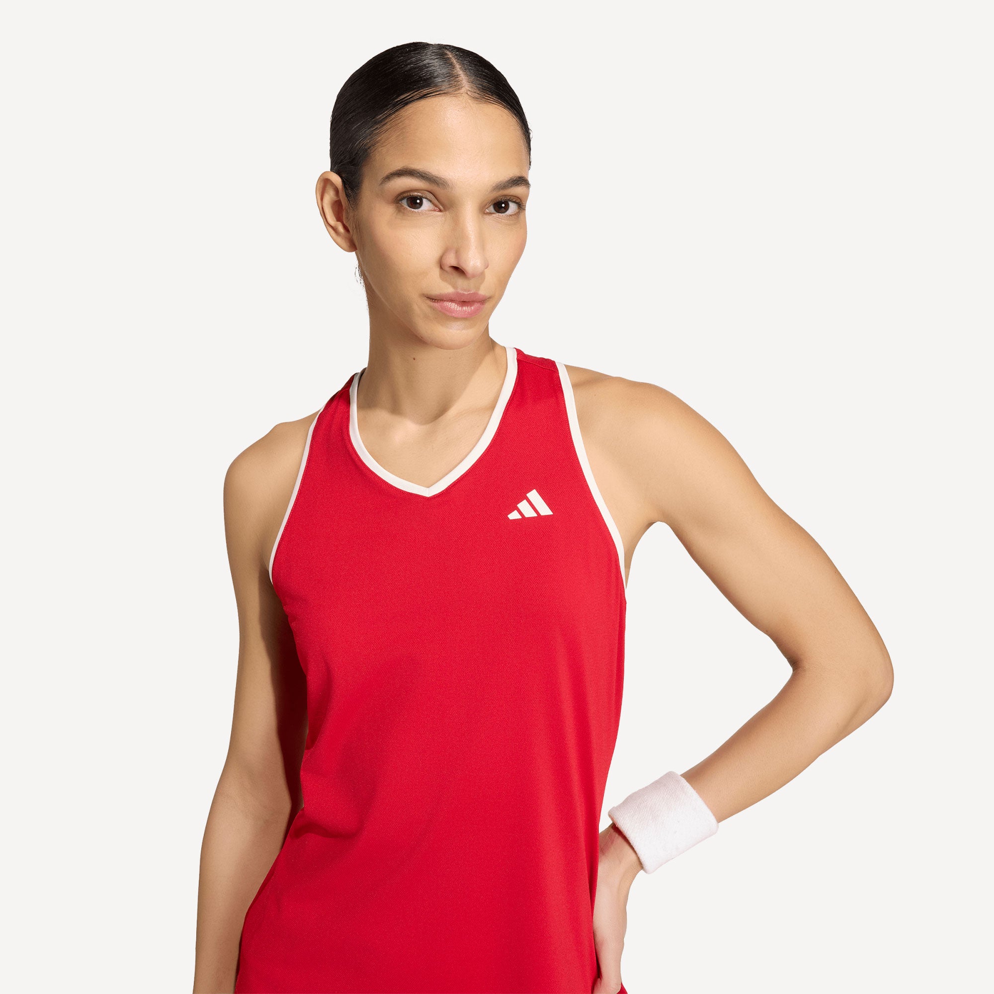 adidas Classics Women's Tennis Tank - Red (4)