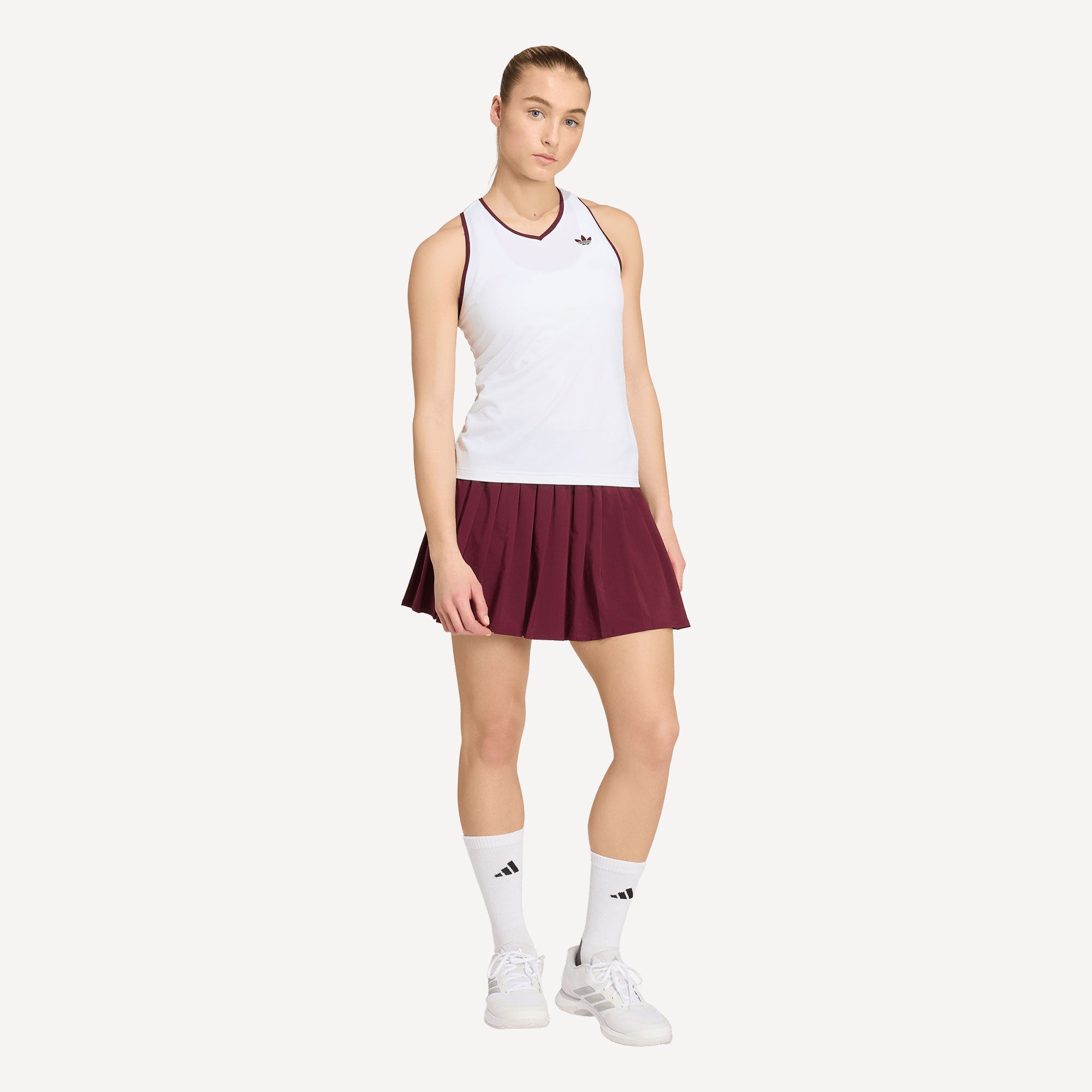 adidas Classics Women's Tennis Tank - White (3)