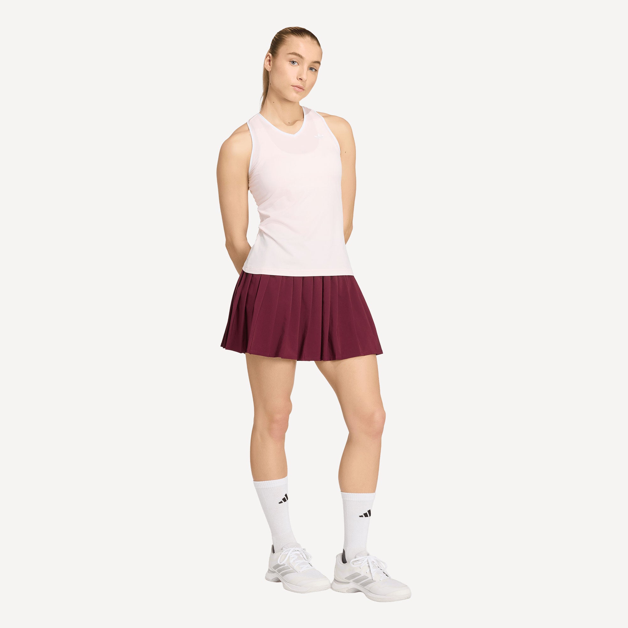 adidas Classics Women's Tennis Tank - White (3)