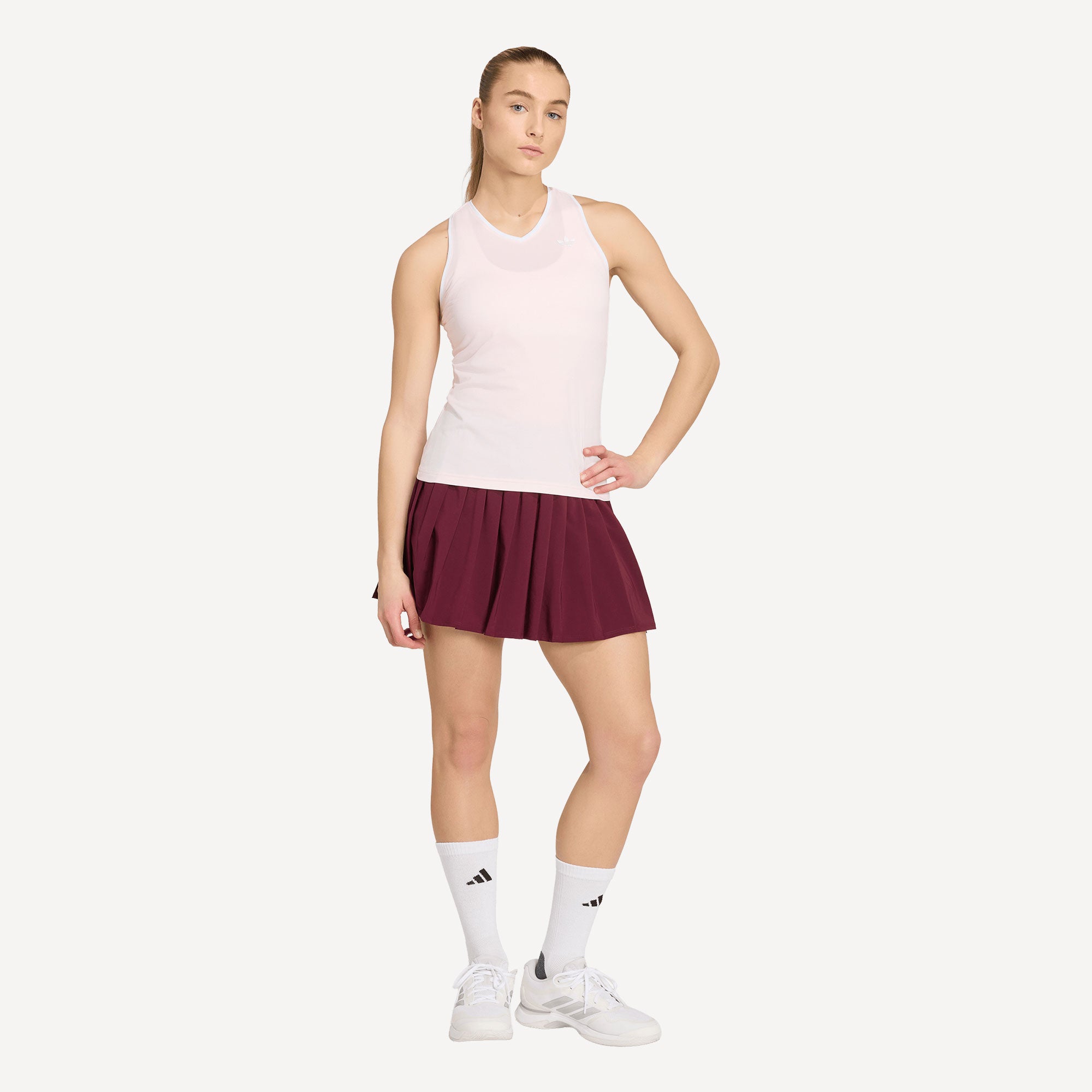 adidas Classics Women's Tennis Tank - White (4)