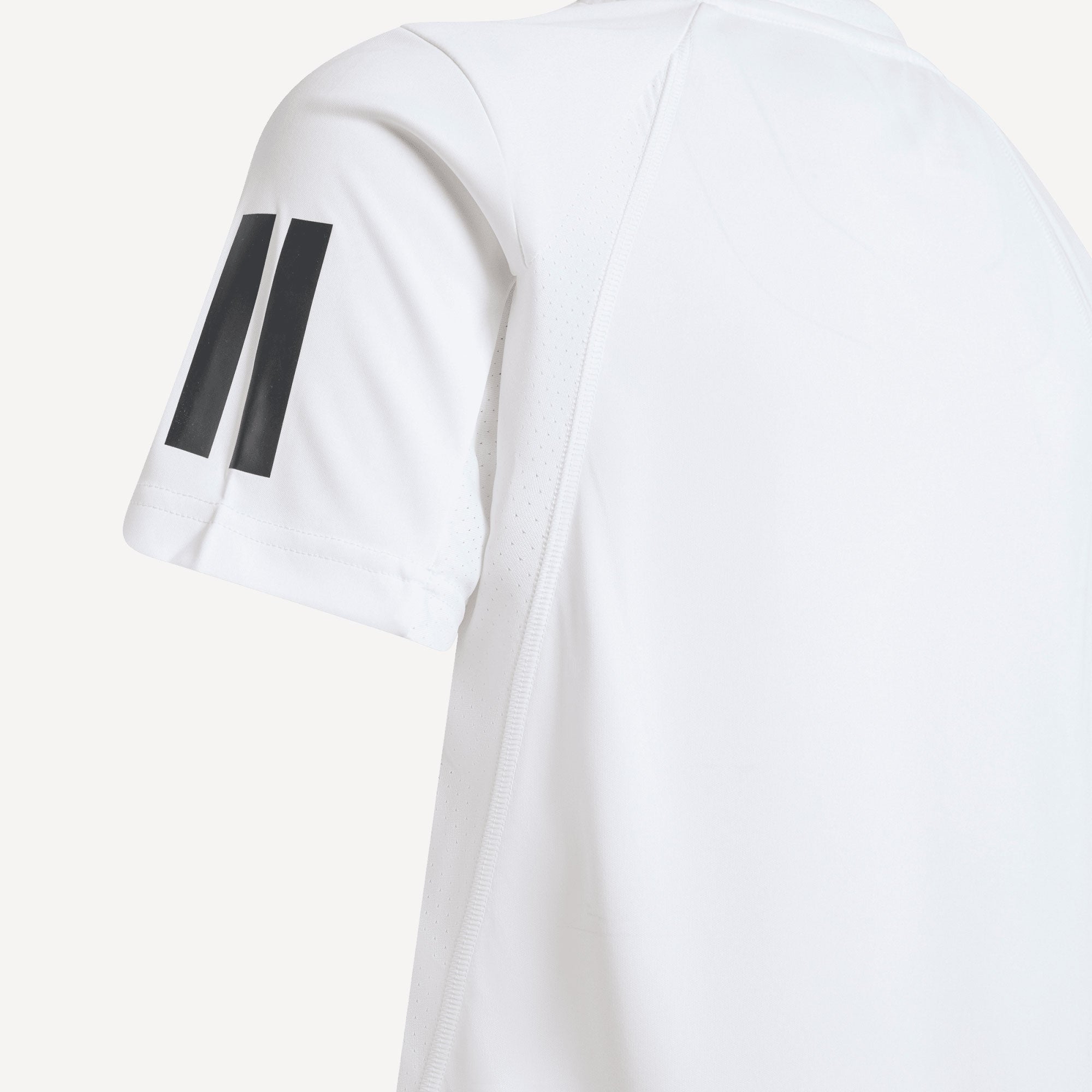 adidas Club Boys' 3-Stripes Tennis Shirt - White (4)