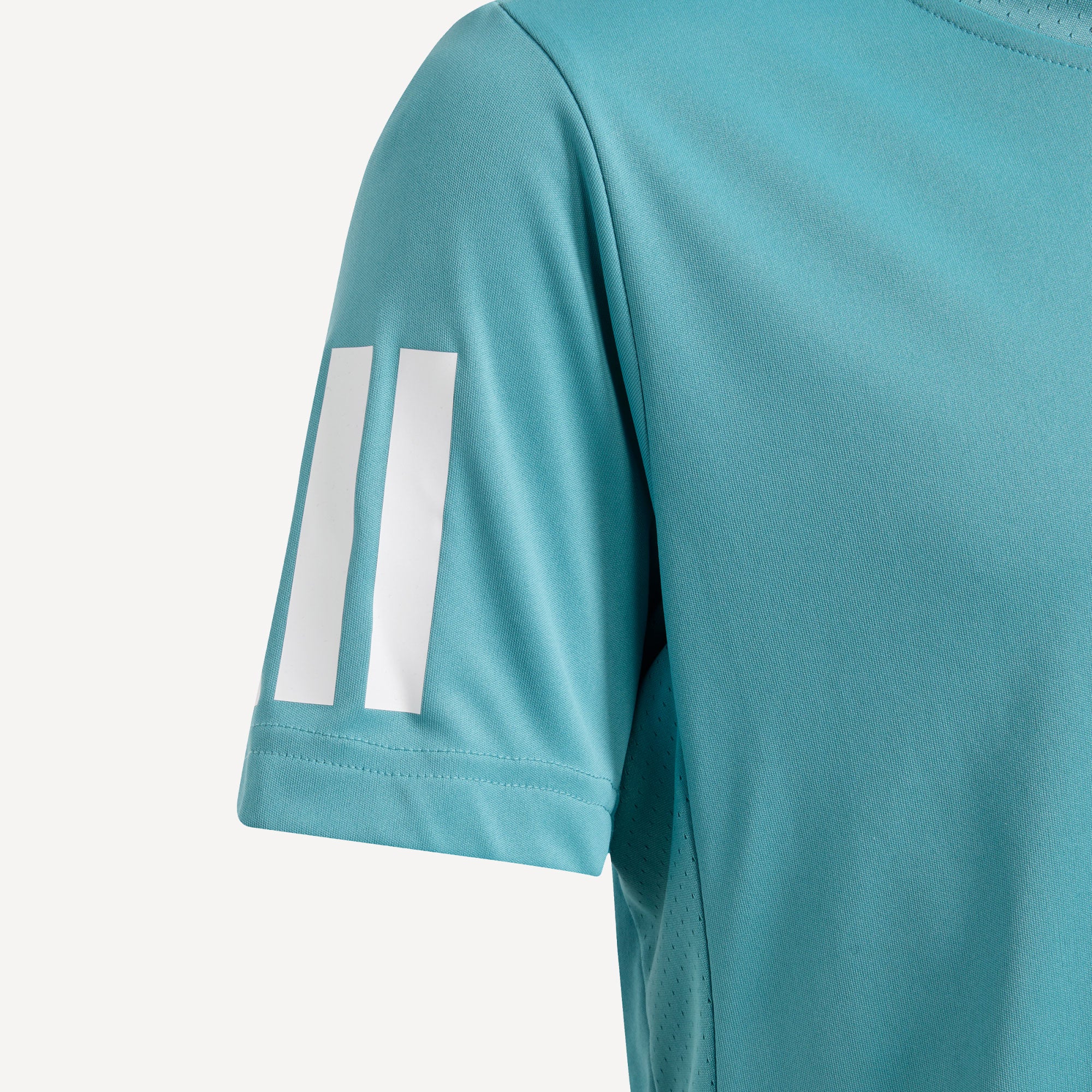 adidas Club Boys' 3-Stripes Tennis Shirt - Green (5)