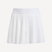 adidas Club Girls' Pleated Tennis Skirt - White (1)