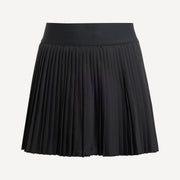 adidas Club Girls' Pleated Tennis Skirt - Black (1)