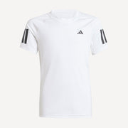 adidas Club Girls' Tennis Shirt - White (1)