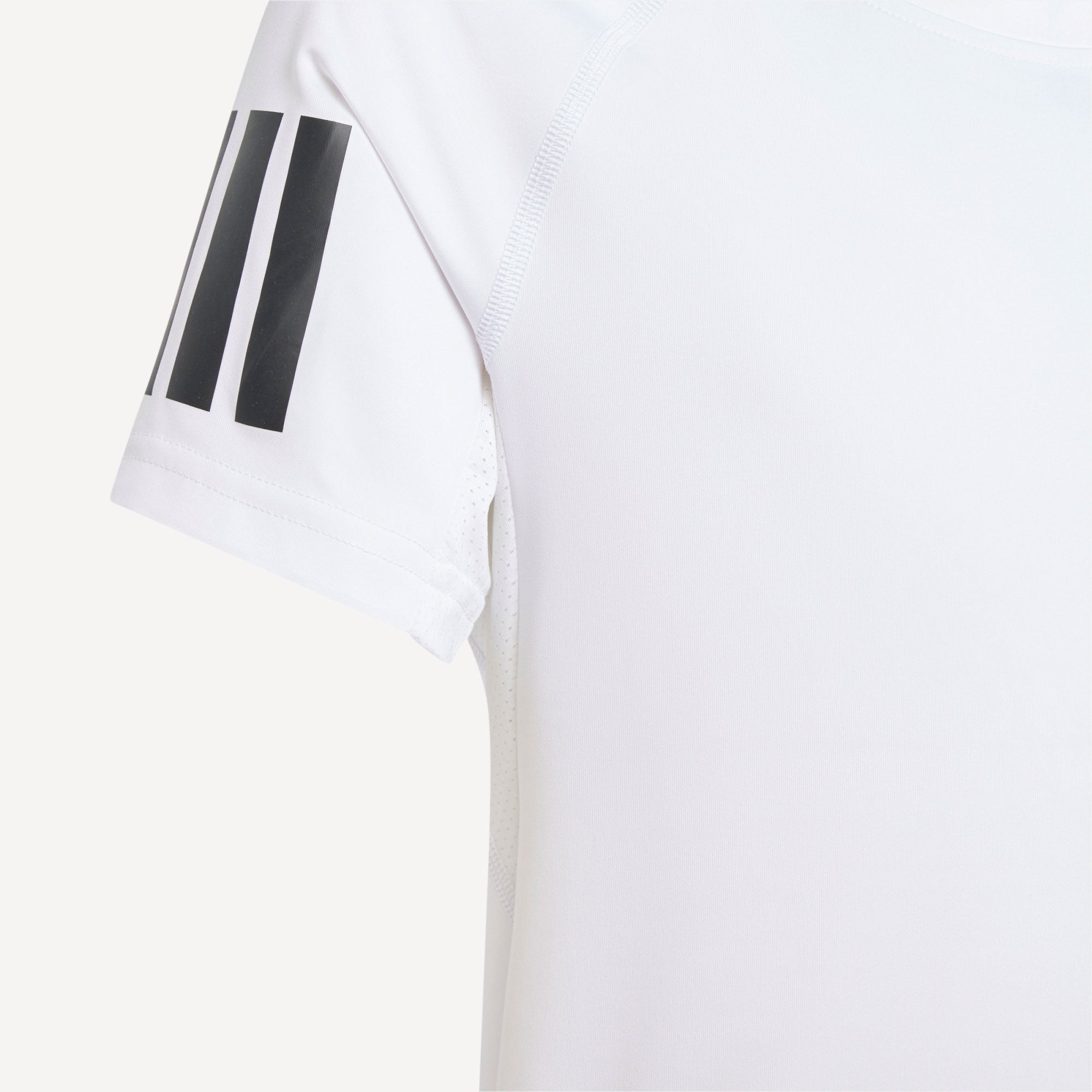 adidas Club Girls' Tennis Shirt - White (3)