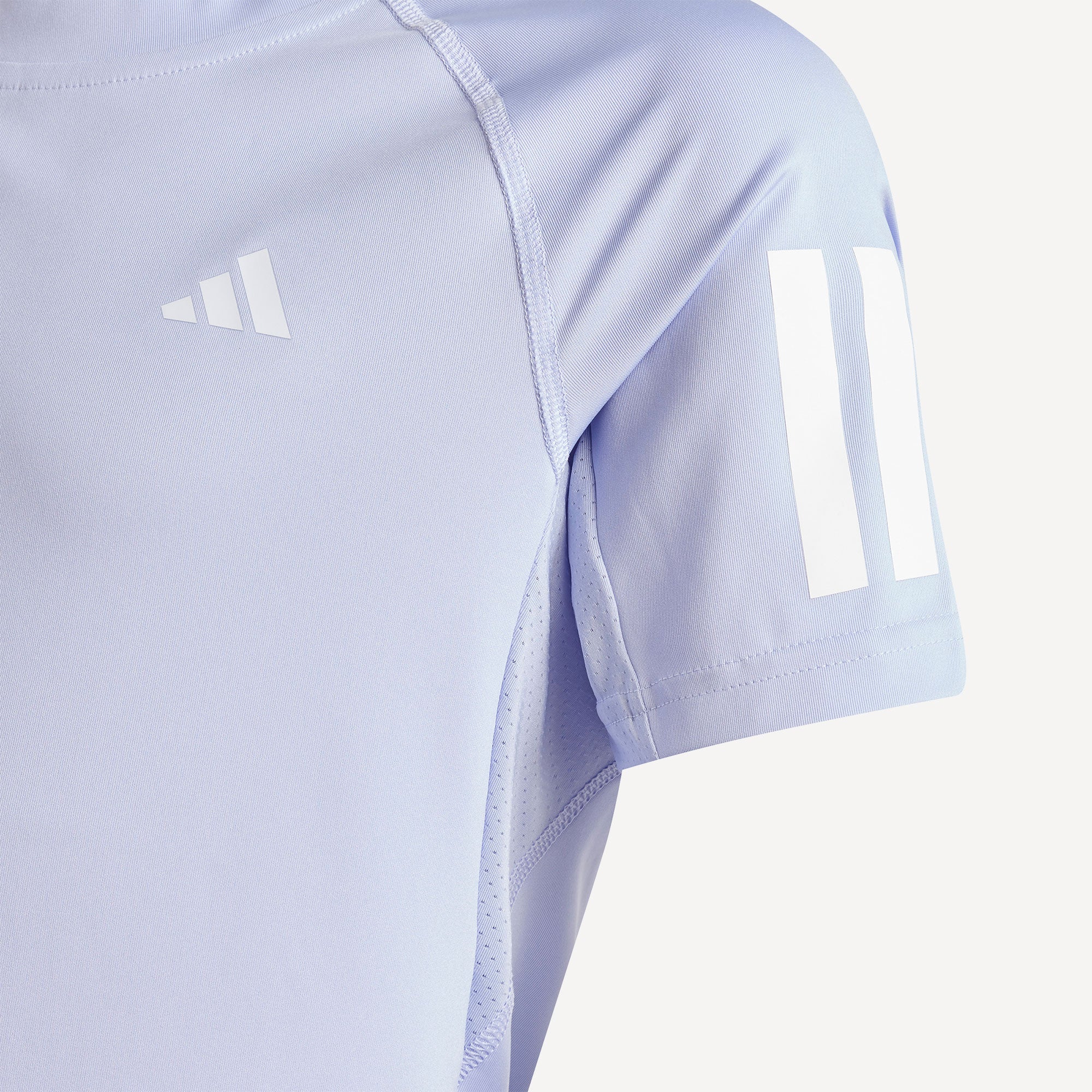 adidas Club Girls' Tennis Shirt - Purple (3)