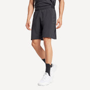 adidas Club Men's Stretch Woven 7-Inch Tennis Shorts - Black (1)