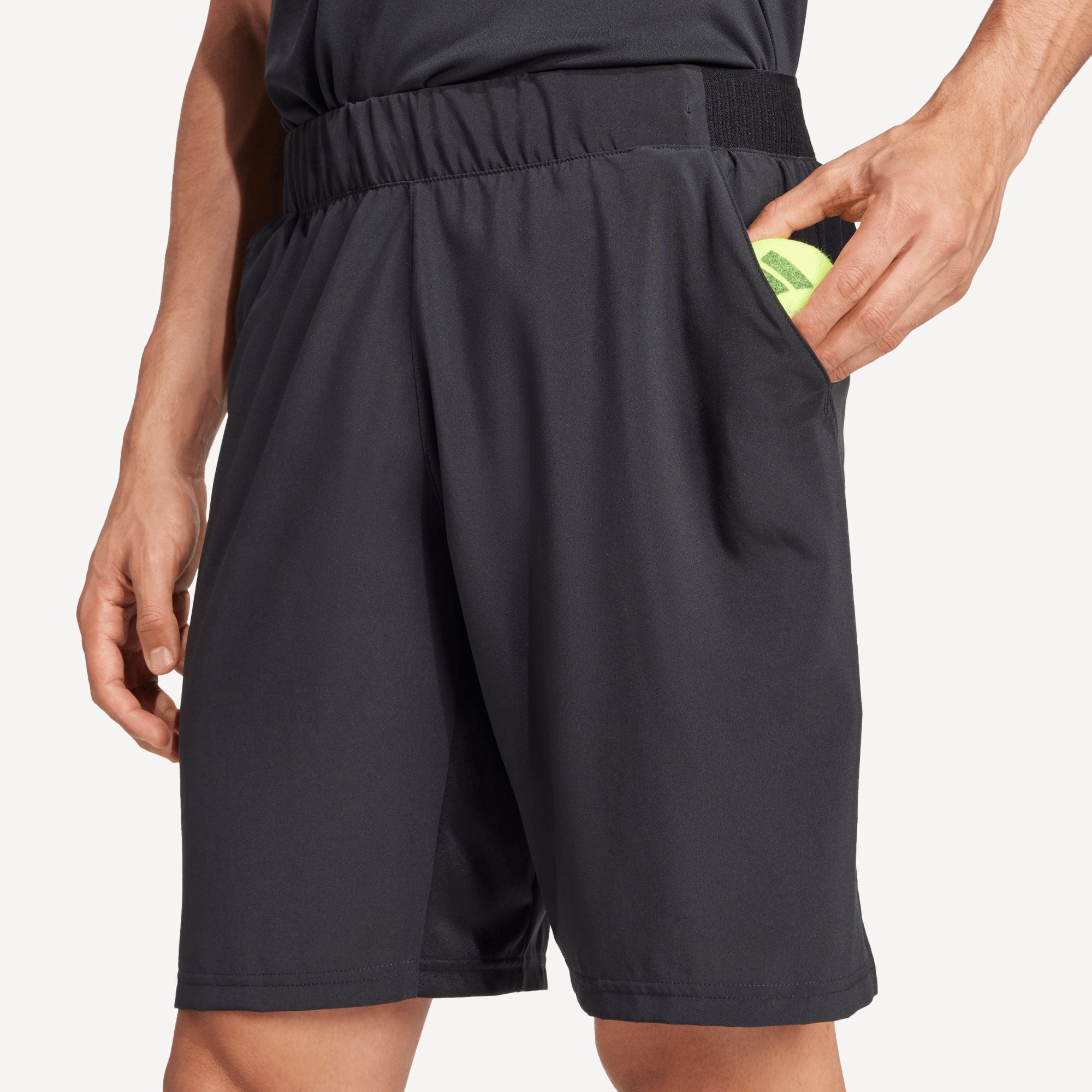 adidas Club Men's Stretch Woven 7-Inch Tennis Shorts - Black adidas Club Men's Stretch Woven 7-Inch Tennis Shorts - Black