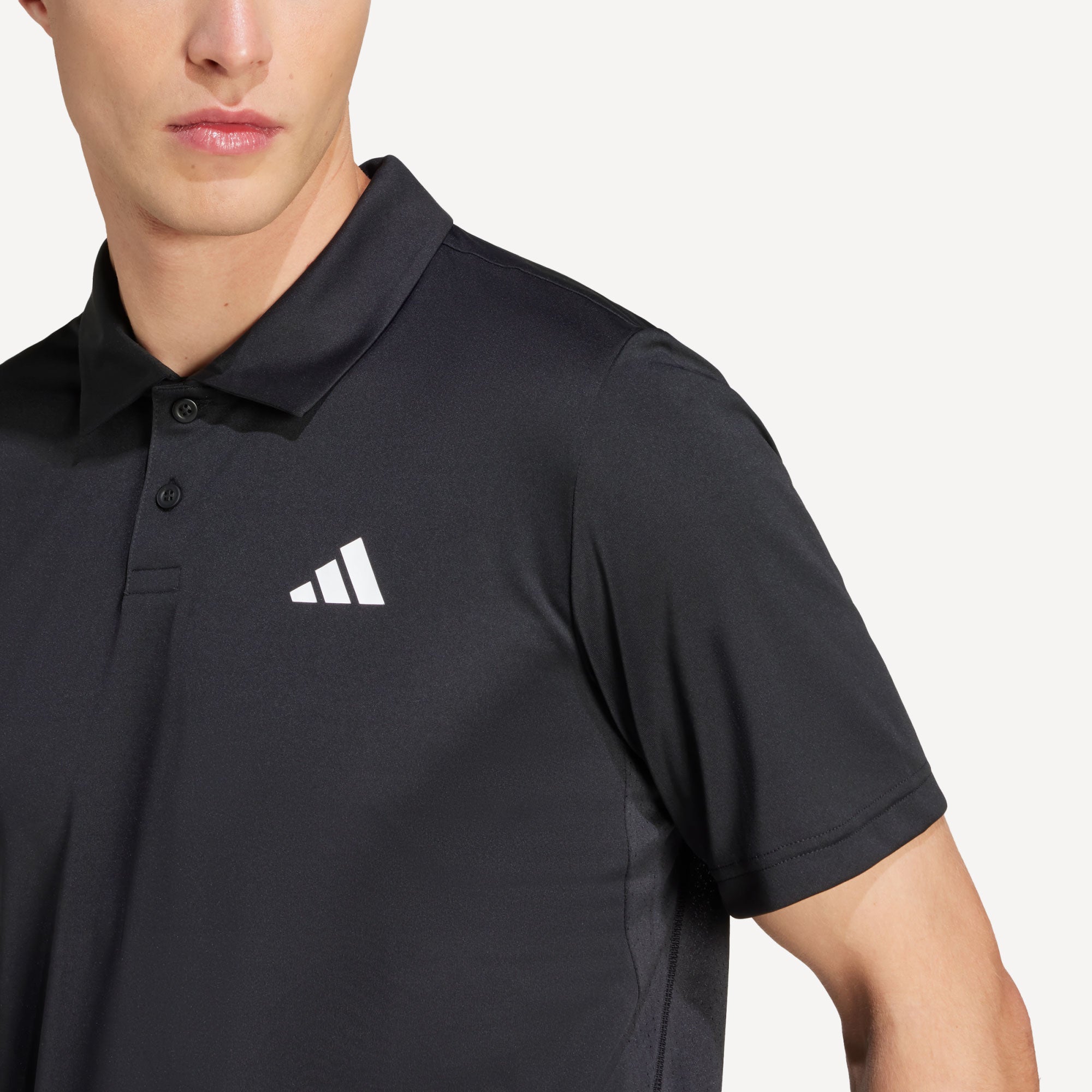 adidas Club Men's Tennis Polo - Black (4)