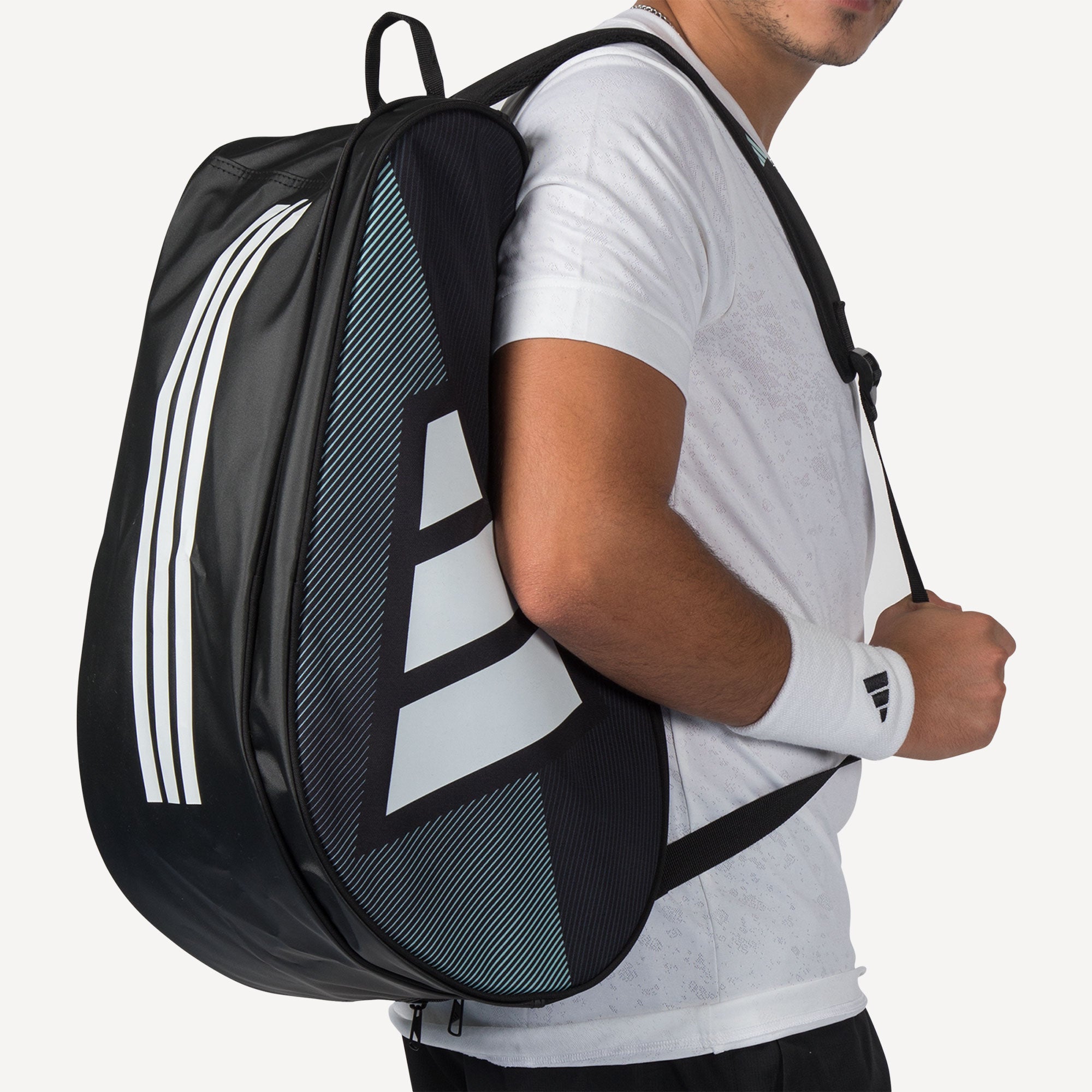 adidas Control Racket Padel Bag - Black/Blue (5)