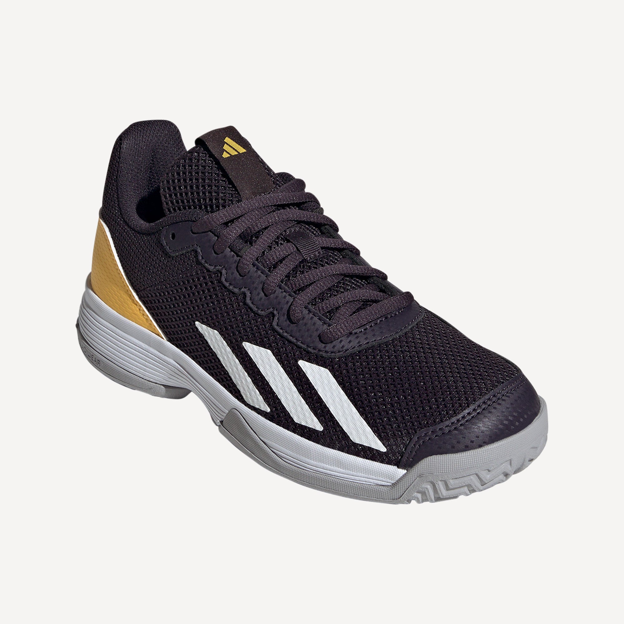 adidas Courtflash Kids' Tennis Shoes - Black (5)