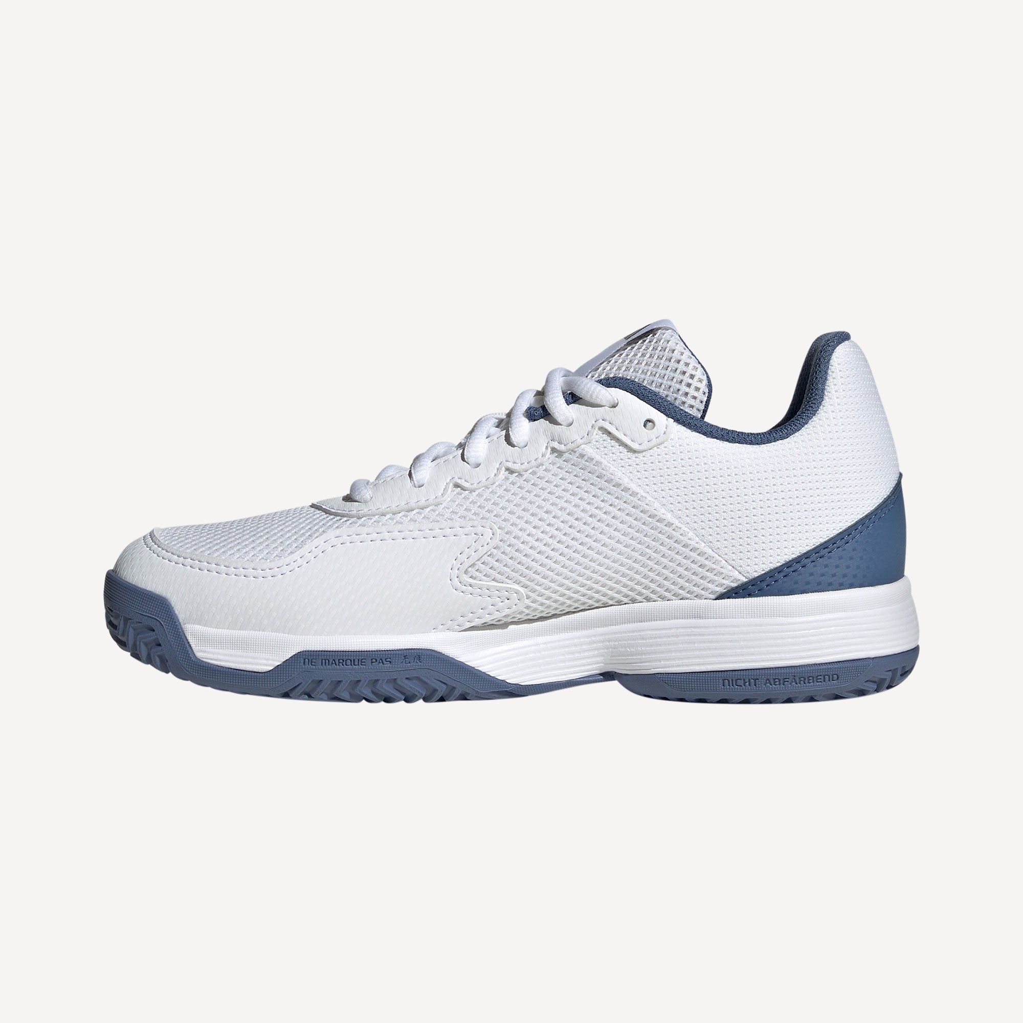 adidas Courtflash Kids' Tennis Shoes - White (3)