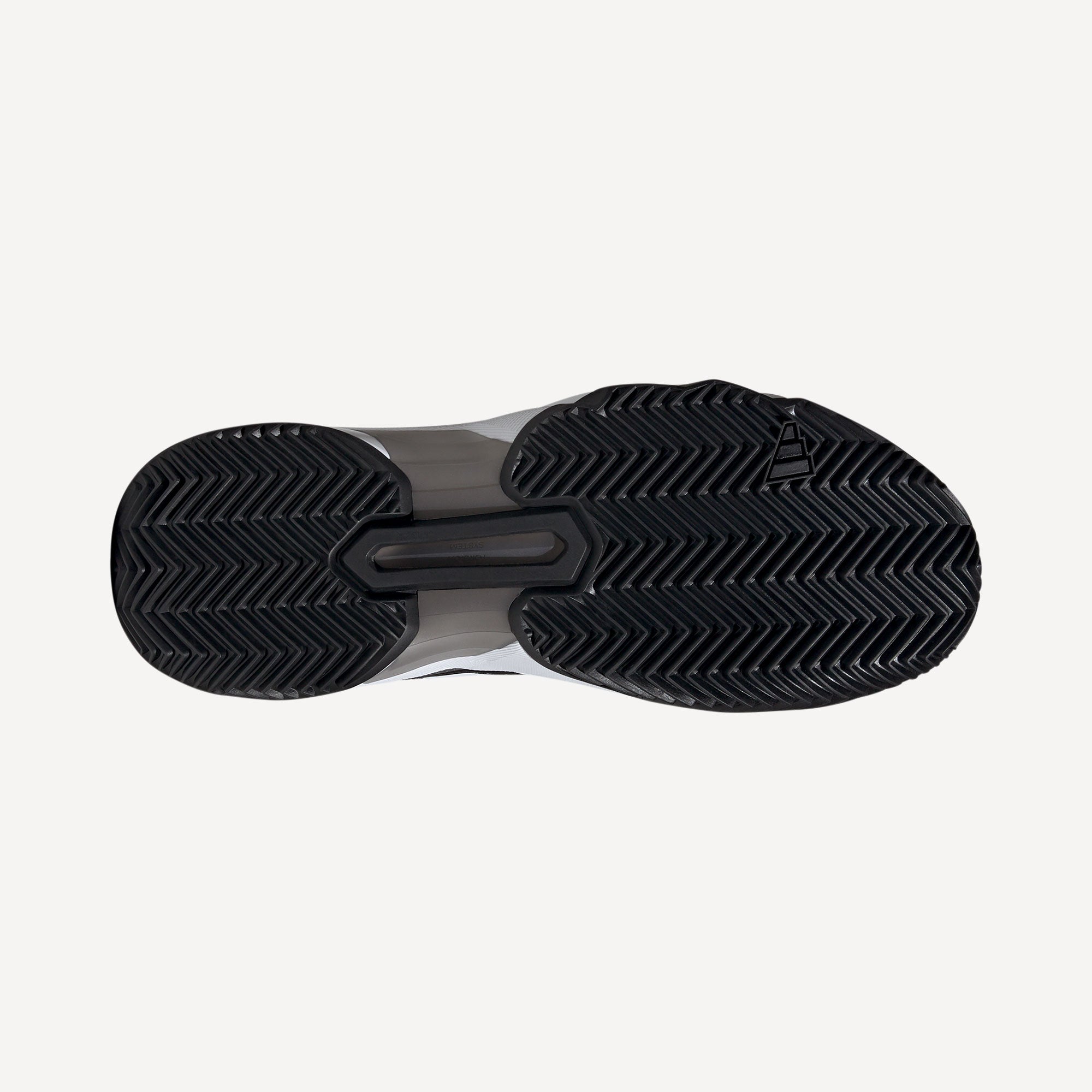 adidas CourtJam Control 3 Men's Clay Court Tennis Shoes - Black (2)