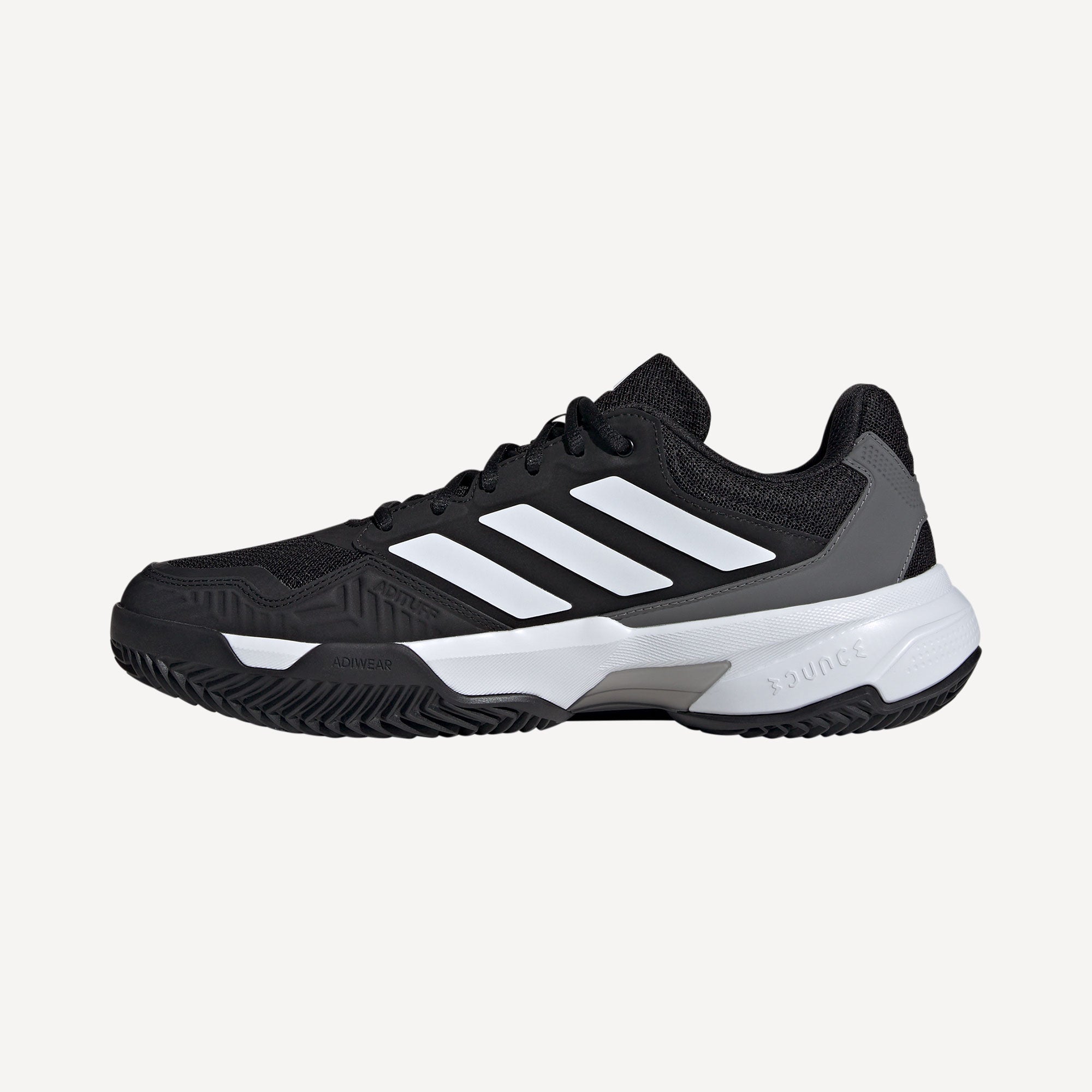 adidas CourtJam Control 3 Men's Clay Court Tennis Shoes - Black (3)