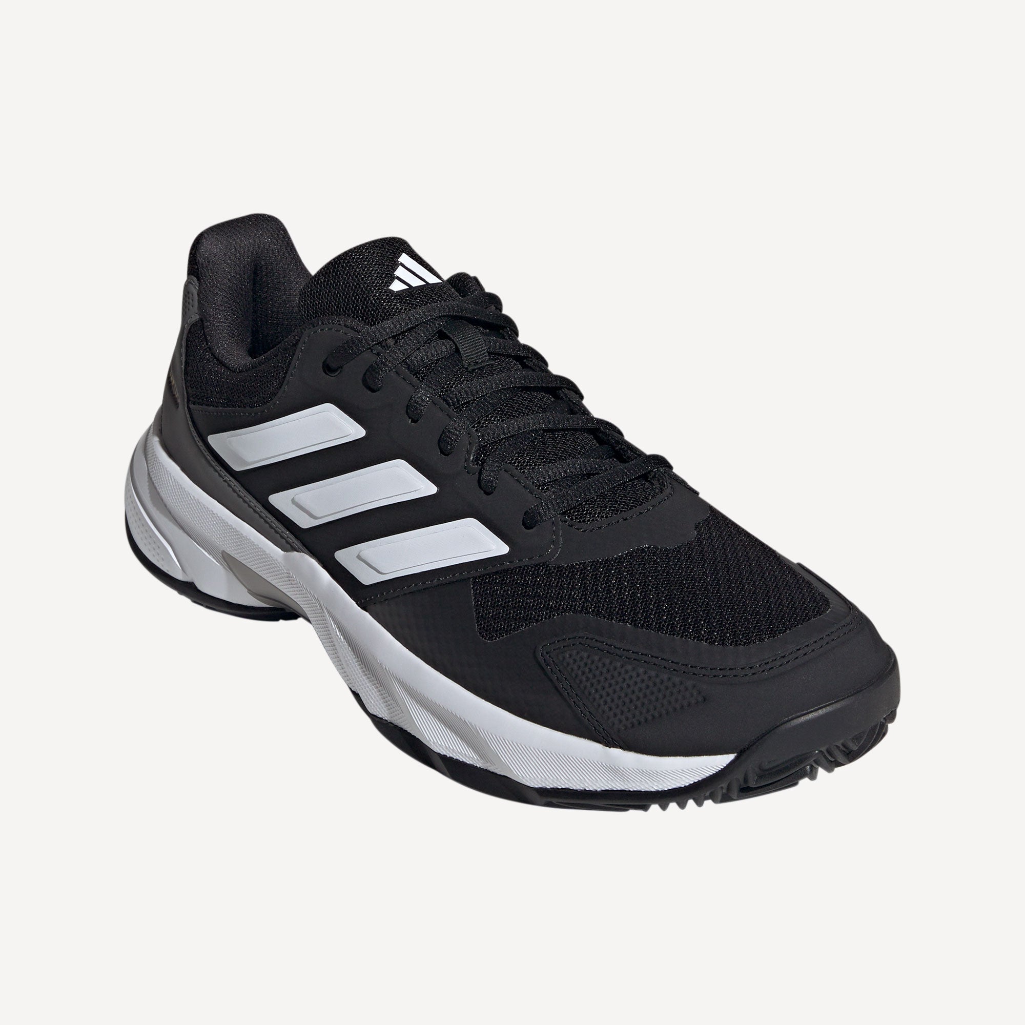 adidas CourtJam Control 3 Men's Clay Court Tennis Shoes - Black (5)