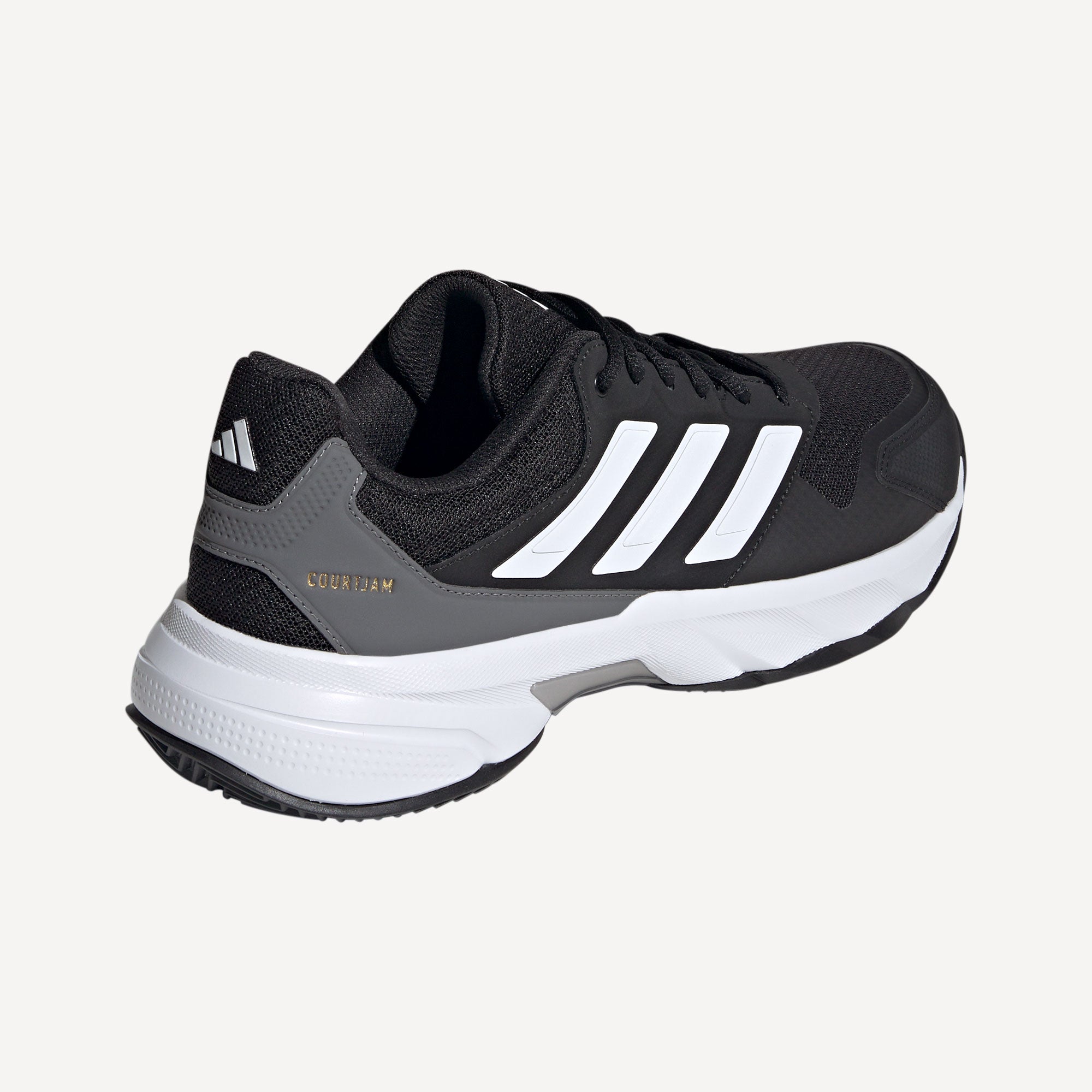 adidas CourtJam Control 3 Men's Clay Court Tennis Shoes - Black (6)