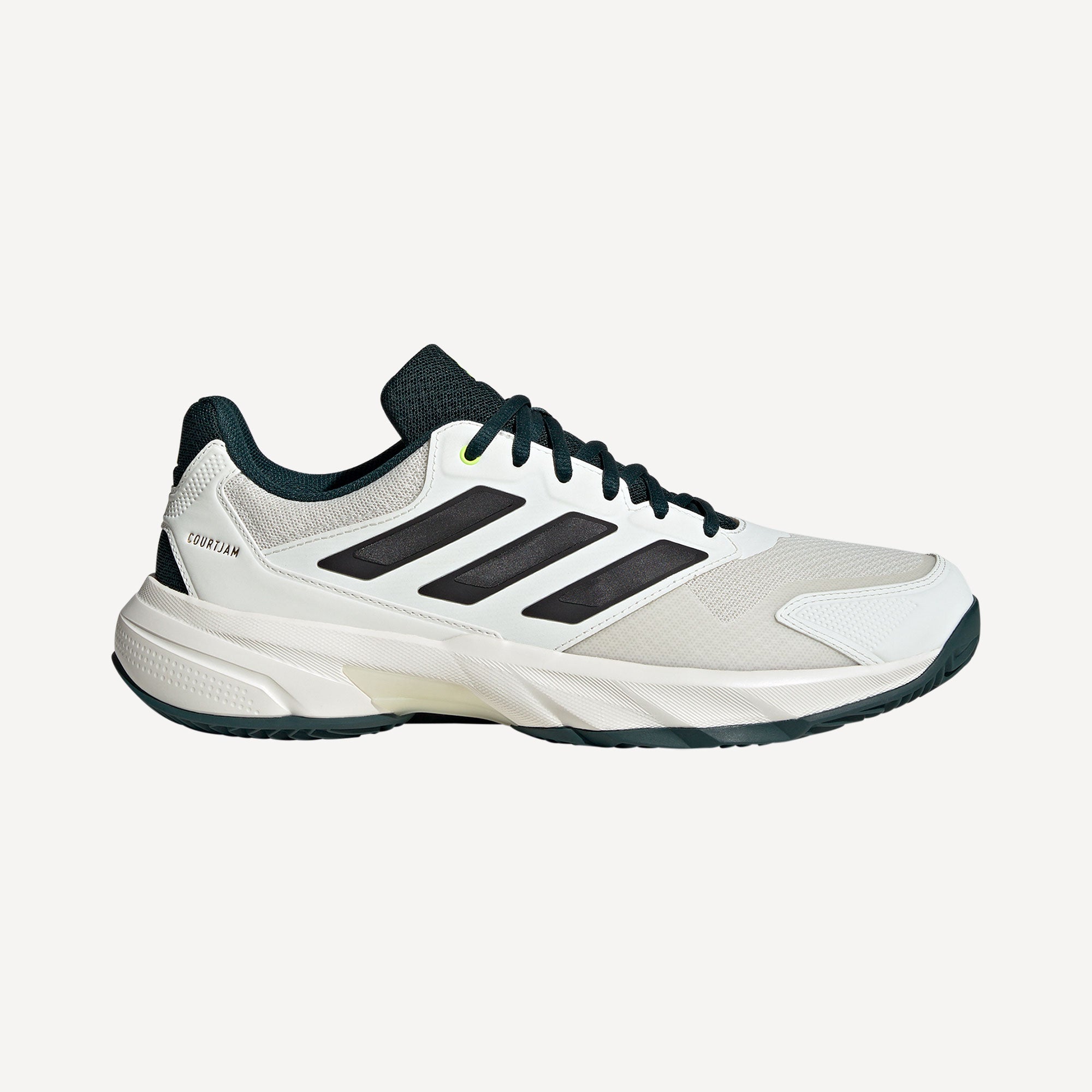 adidas CourtJam Control 3 Men's Clay Court Tennis Shoes - White (1)