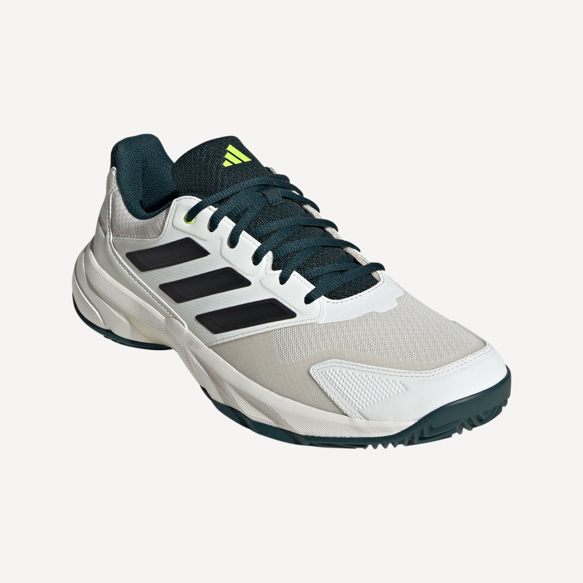 adidas CourtJam Control 3 Men's Clay Court Tennis Shoes - White (5)