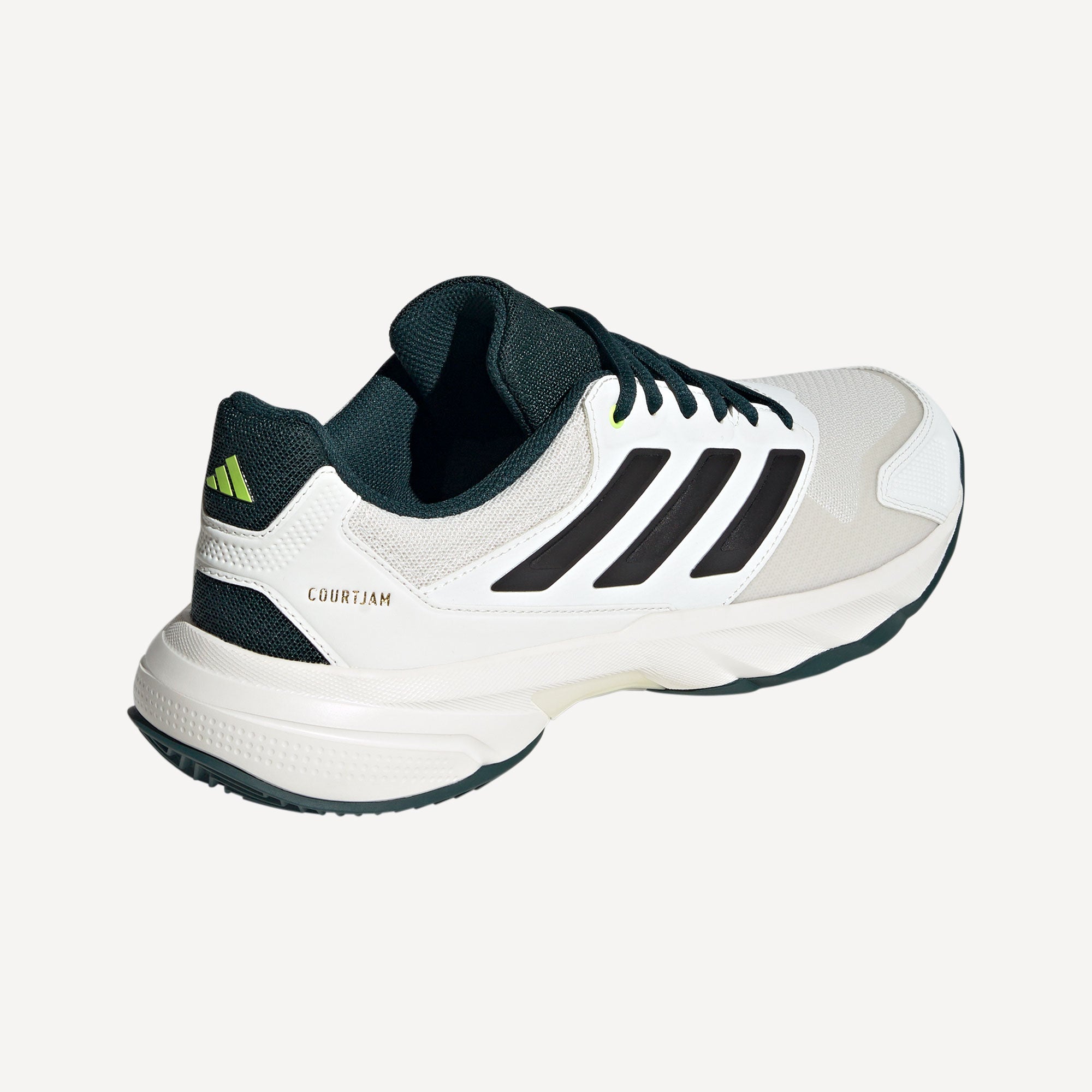 adidas CourtJam Control 3 Men's Clay Court Tennis Shoes - White (6)