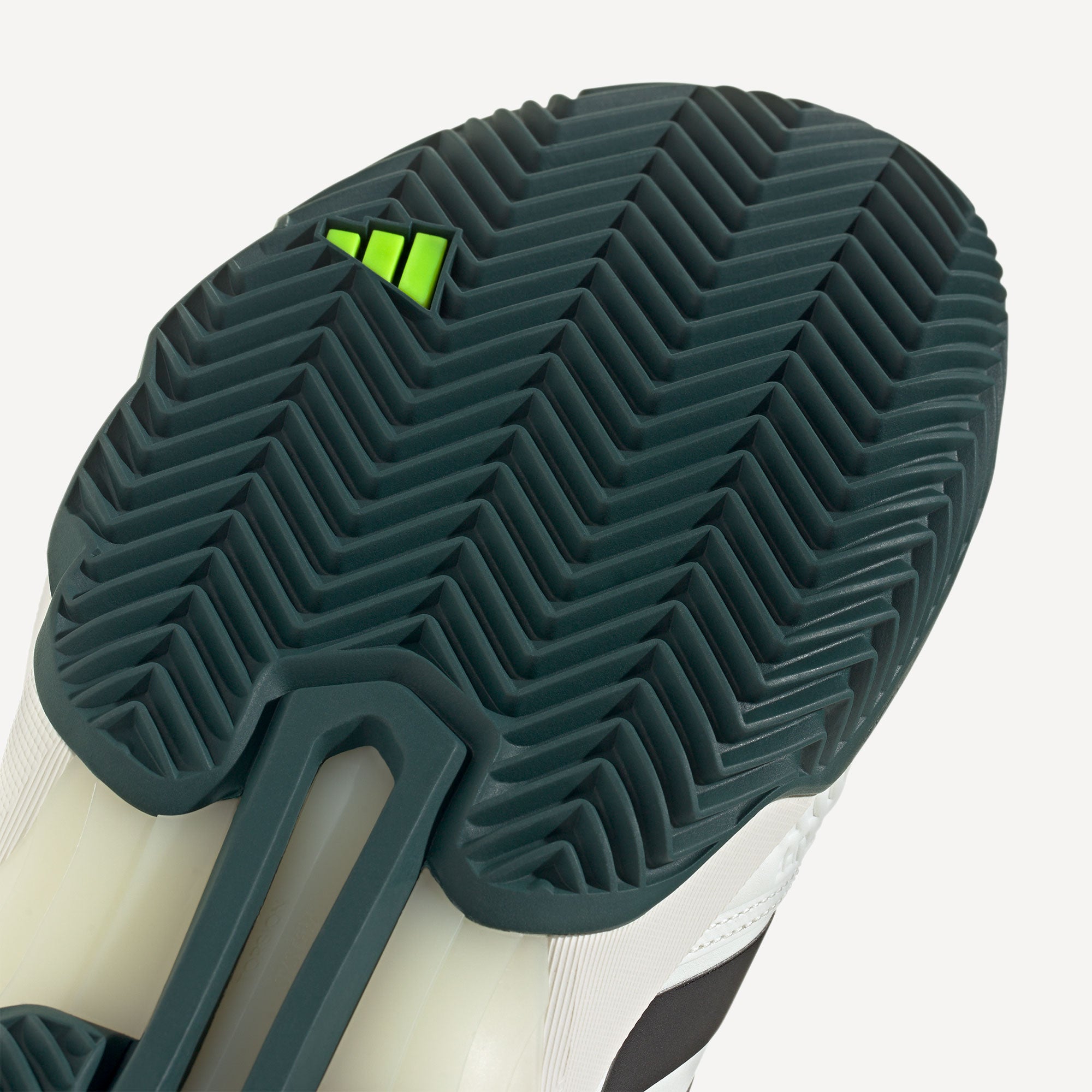adidas CourtJam Control 3 Men's Clay Court Tennis Shoes - White (7)