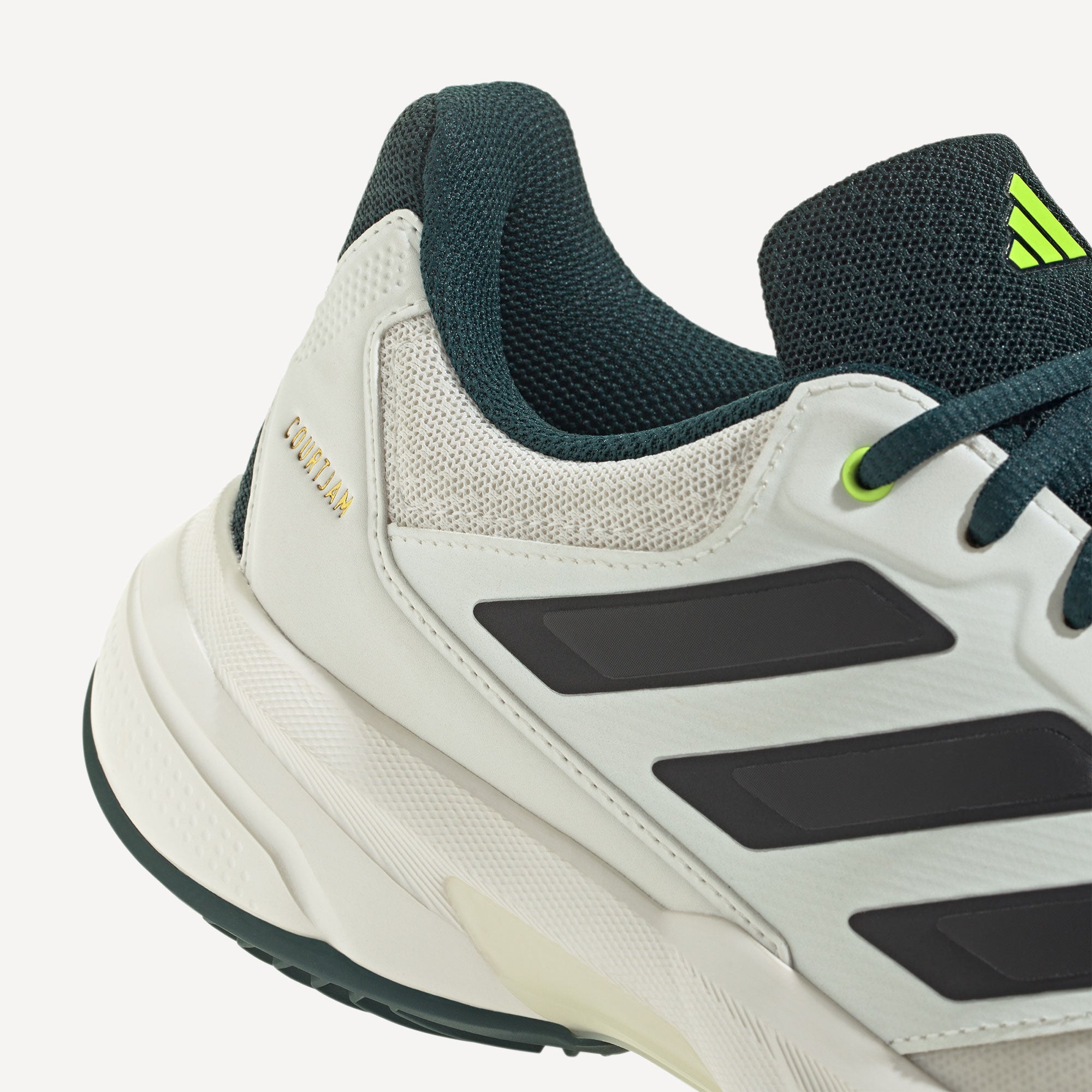 adidas CourtJam Control 3 Men's Clay Court Tennis Shoes - White (8)