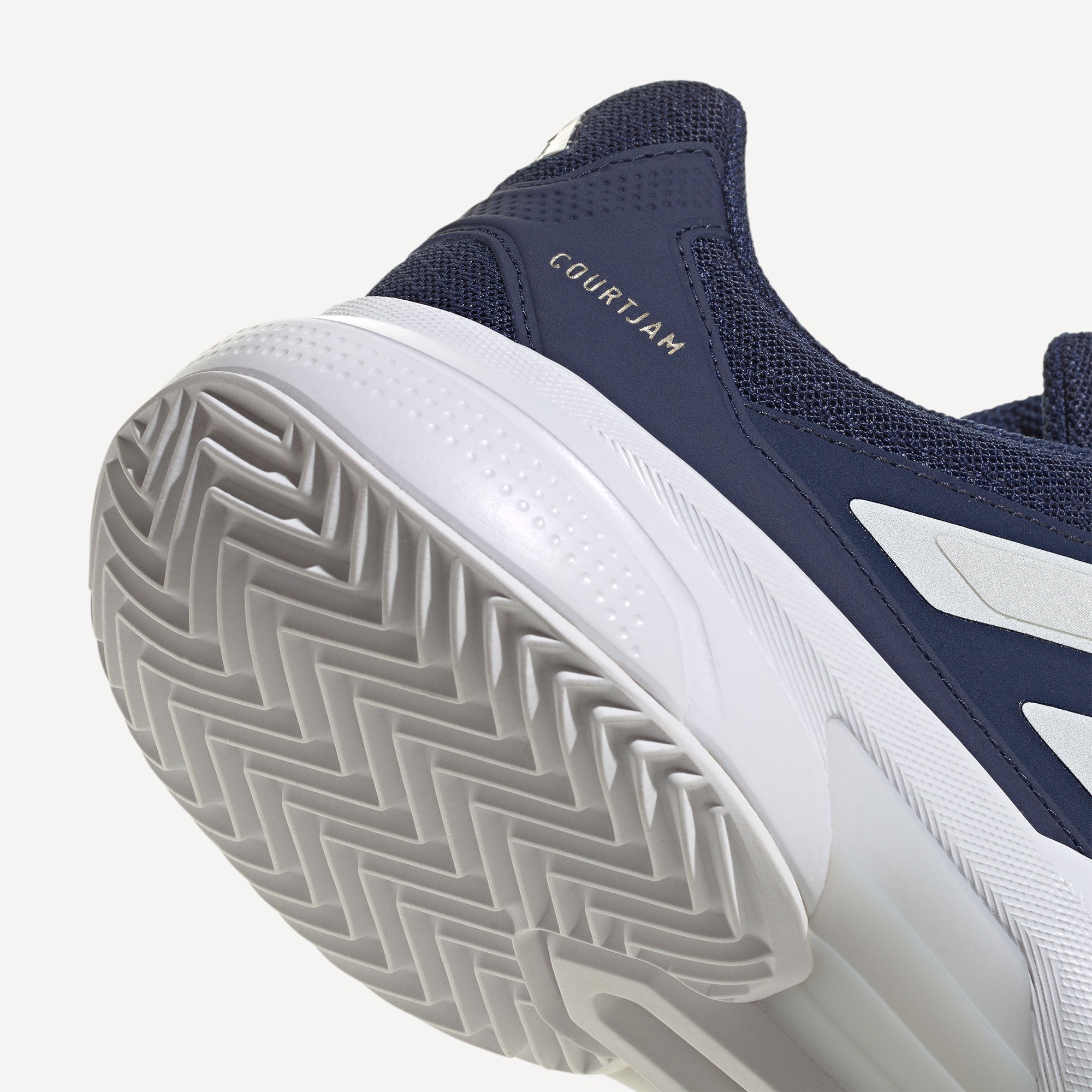 adidas CourtJam Control 3 Men's Clay Court Tennis Shoes - Dark Blue (7)