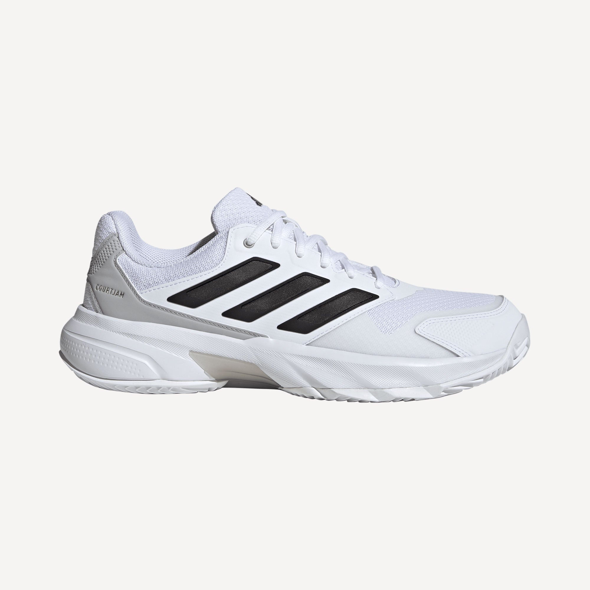 adidas CourtJam Control 3 Men's Clay Court Tennis Shoes - White (1)