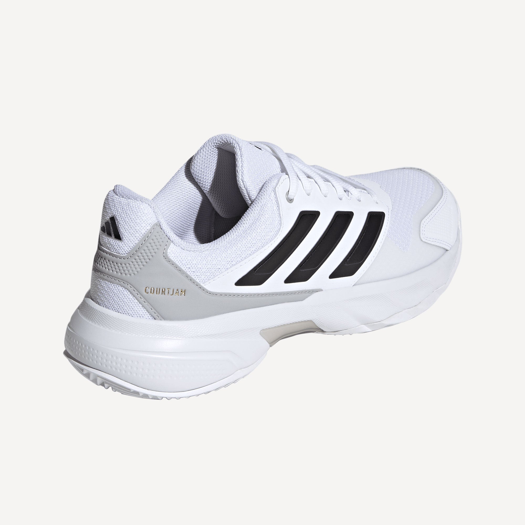 adidas CourtJam Control 3 Men's Clay Court Tennis Shoes - White (6)