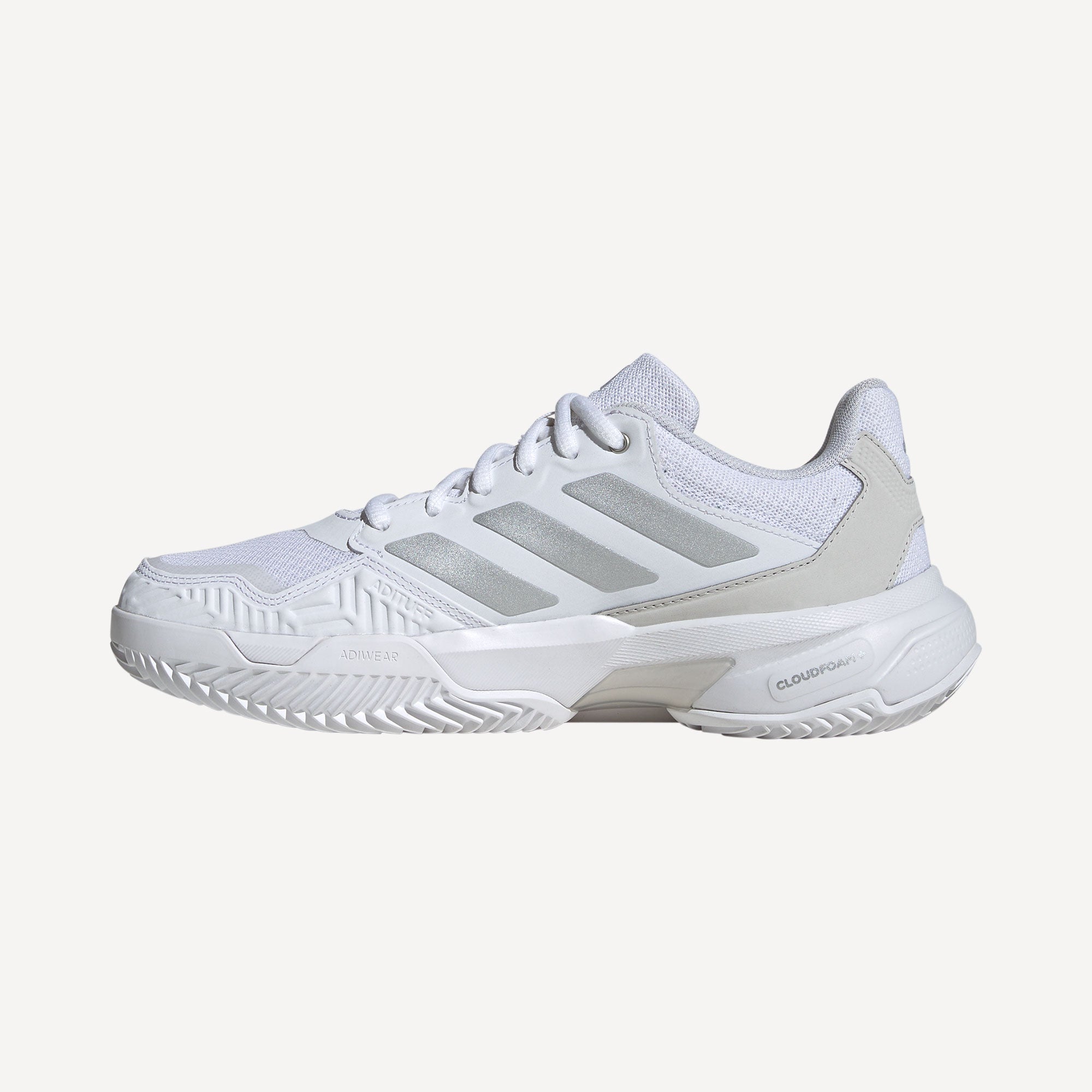 adidas CourtJam Control 3 Women's Clay Court Tennis Shoes - White (3)