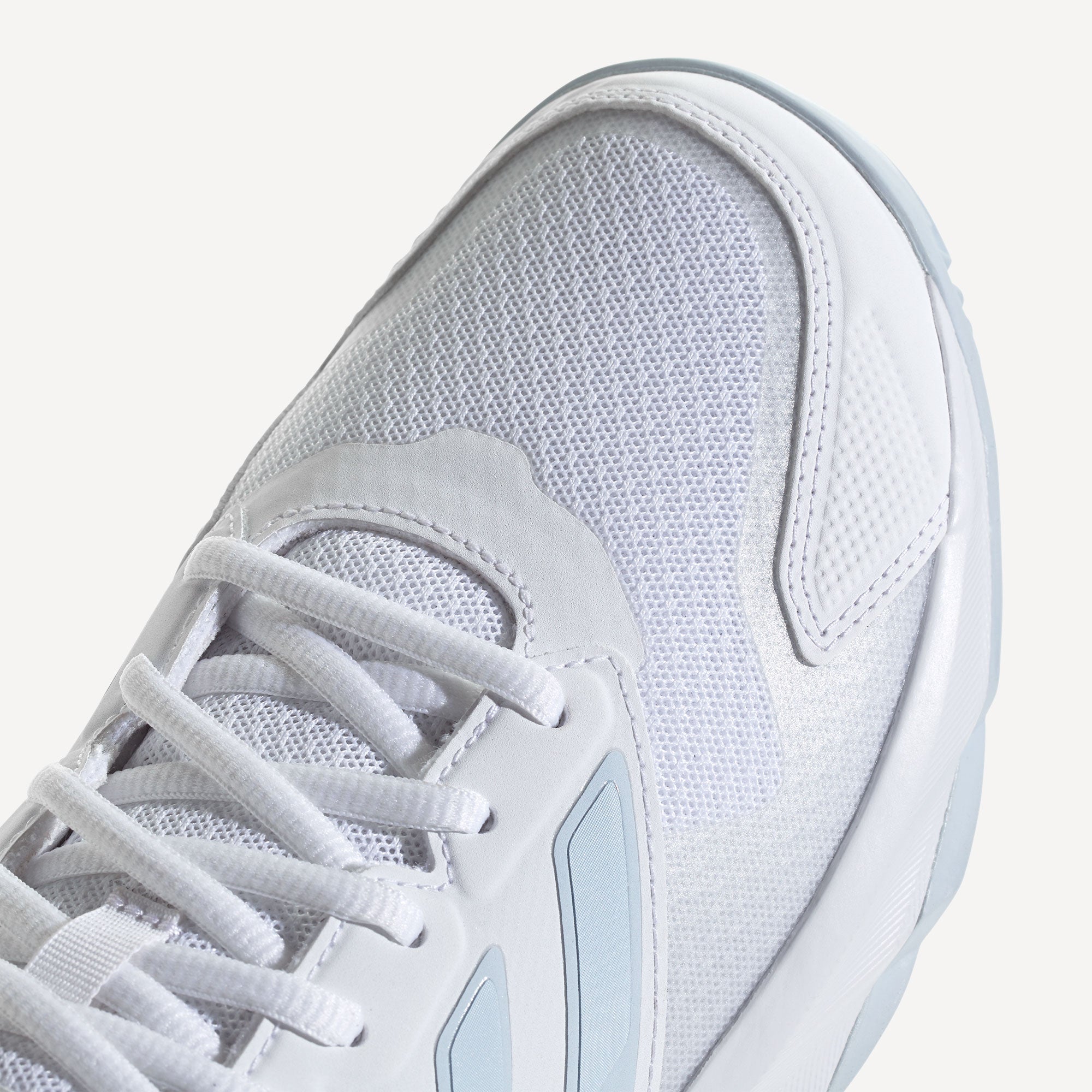 adidas CourtJam Control 3 Women's Clay Court Tennis Shoes - White (7)