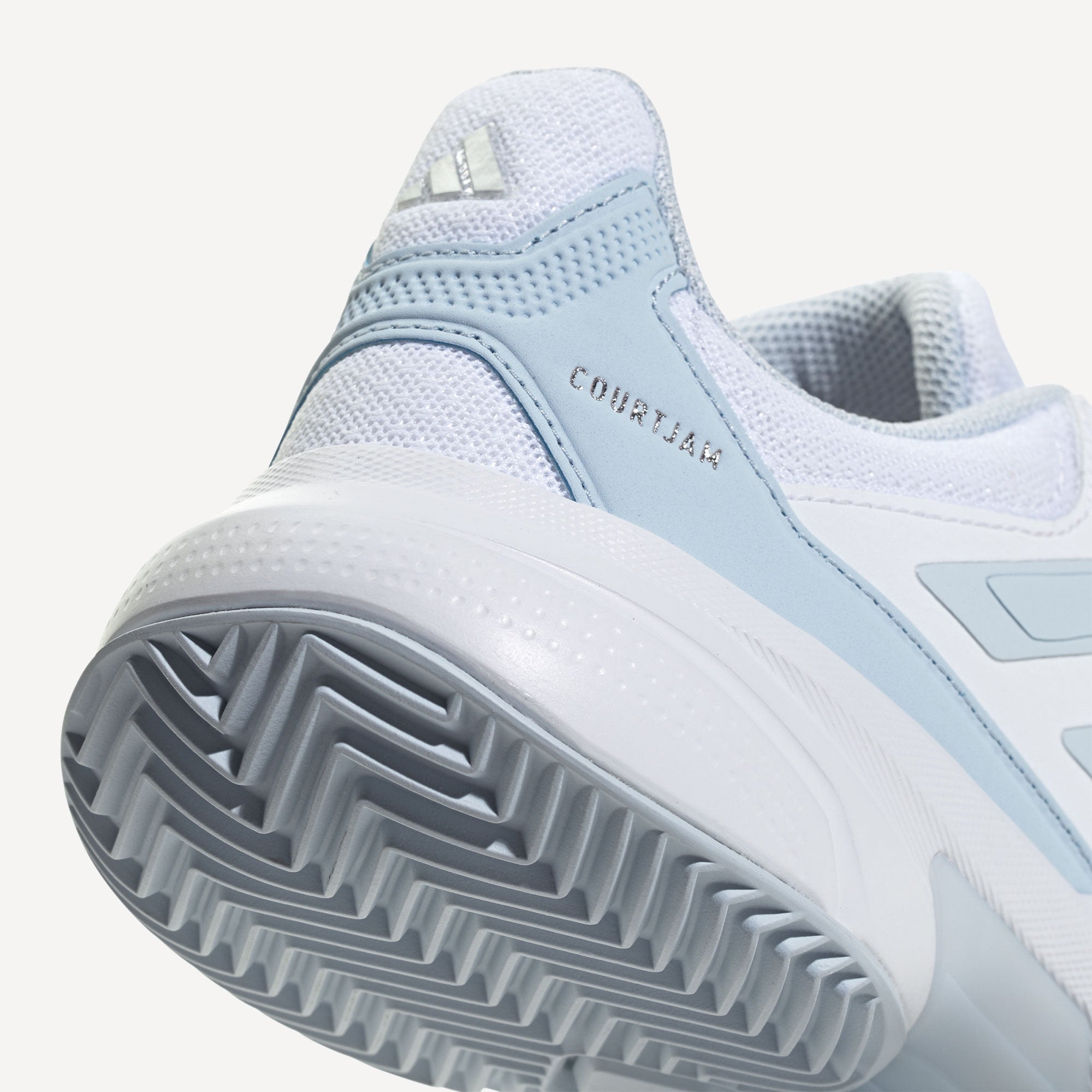 adidas CourtJam Control 3 Women's Clay Court Tennis Shoes - White (8)