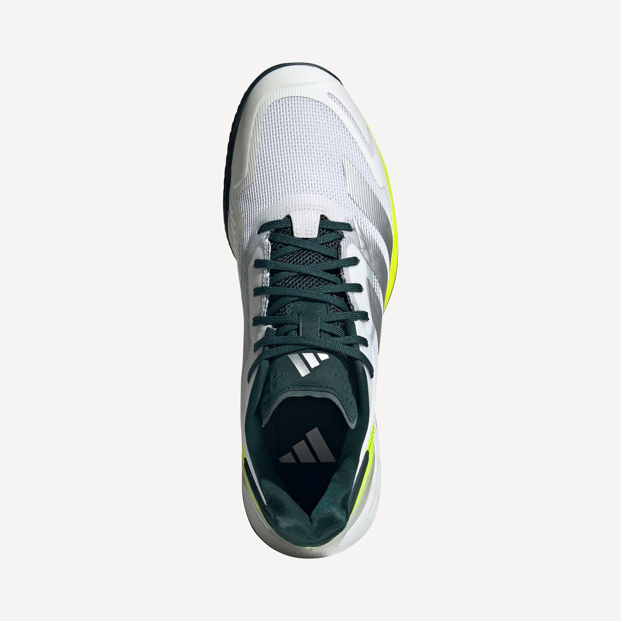 adidas Defiant Speed 2 Men's Clay Court Tennis Shoes - White (4)