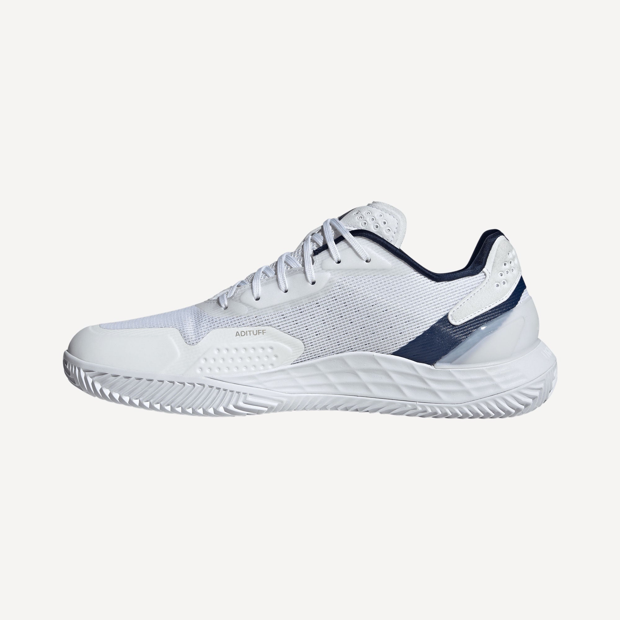 adidas Defiant Speed 2 Men's Clay Court Tennis Shoes - White (3)