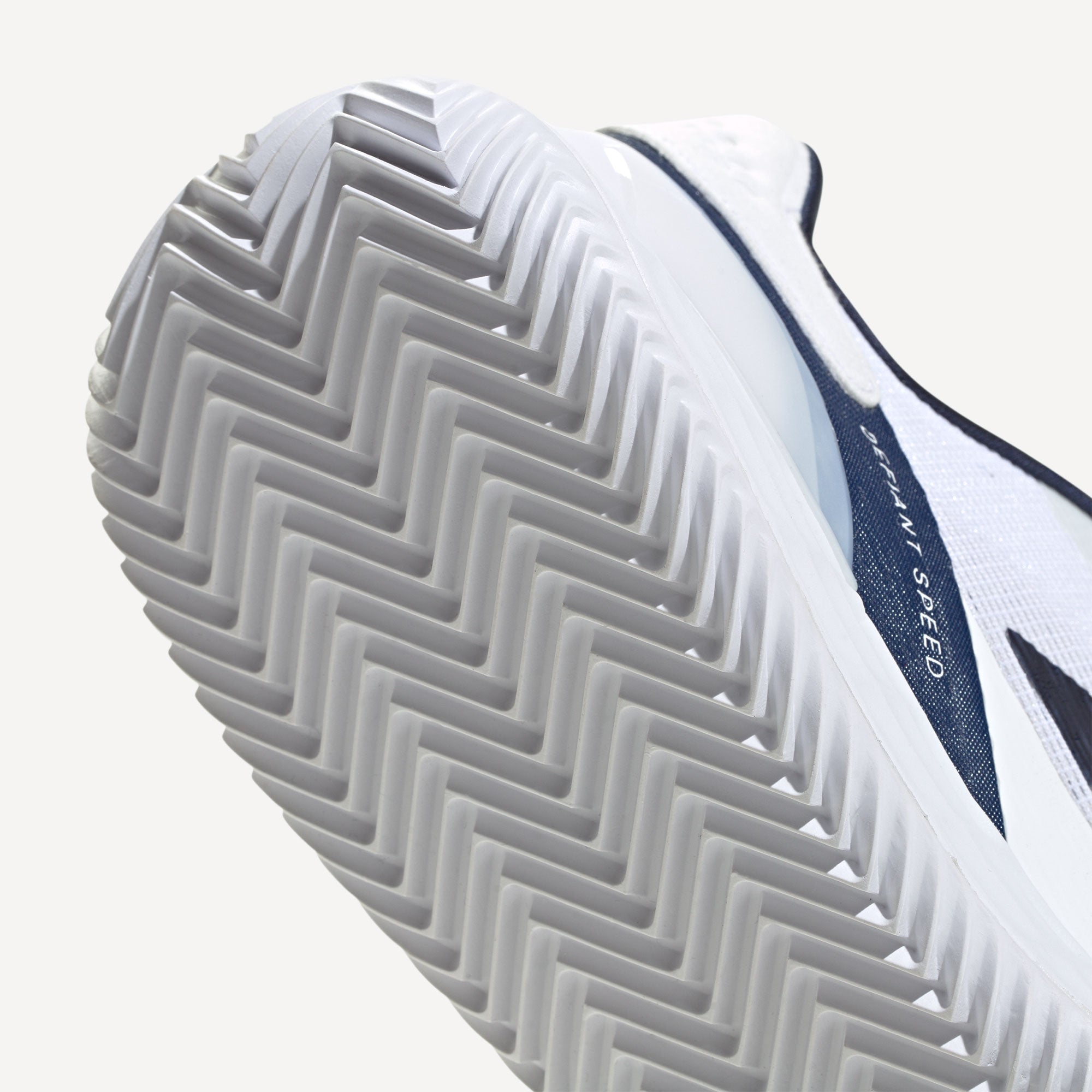adidas Defiant Speed 2 Men's Clay Court Tennis Shoes - White (7)