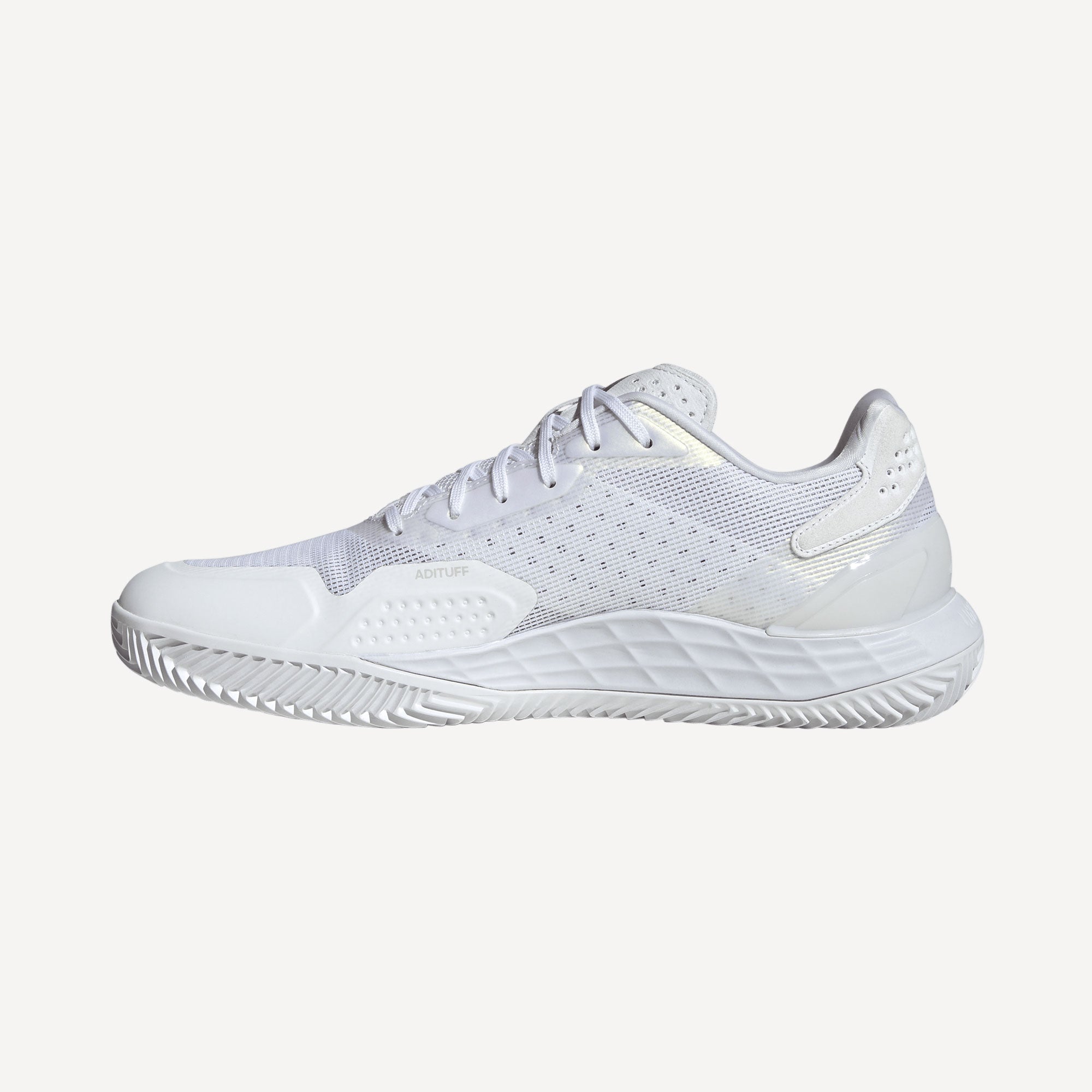 adidas Defiant Speed 2 Men's Clay Court Tennis Shoes - White (3)