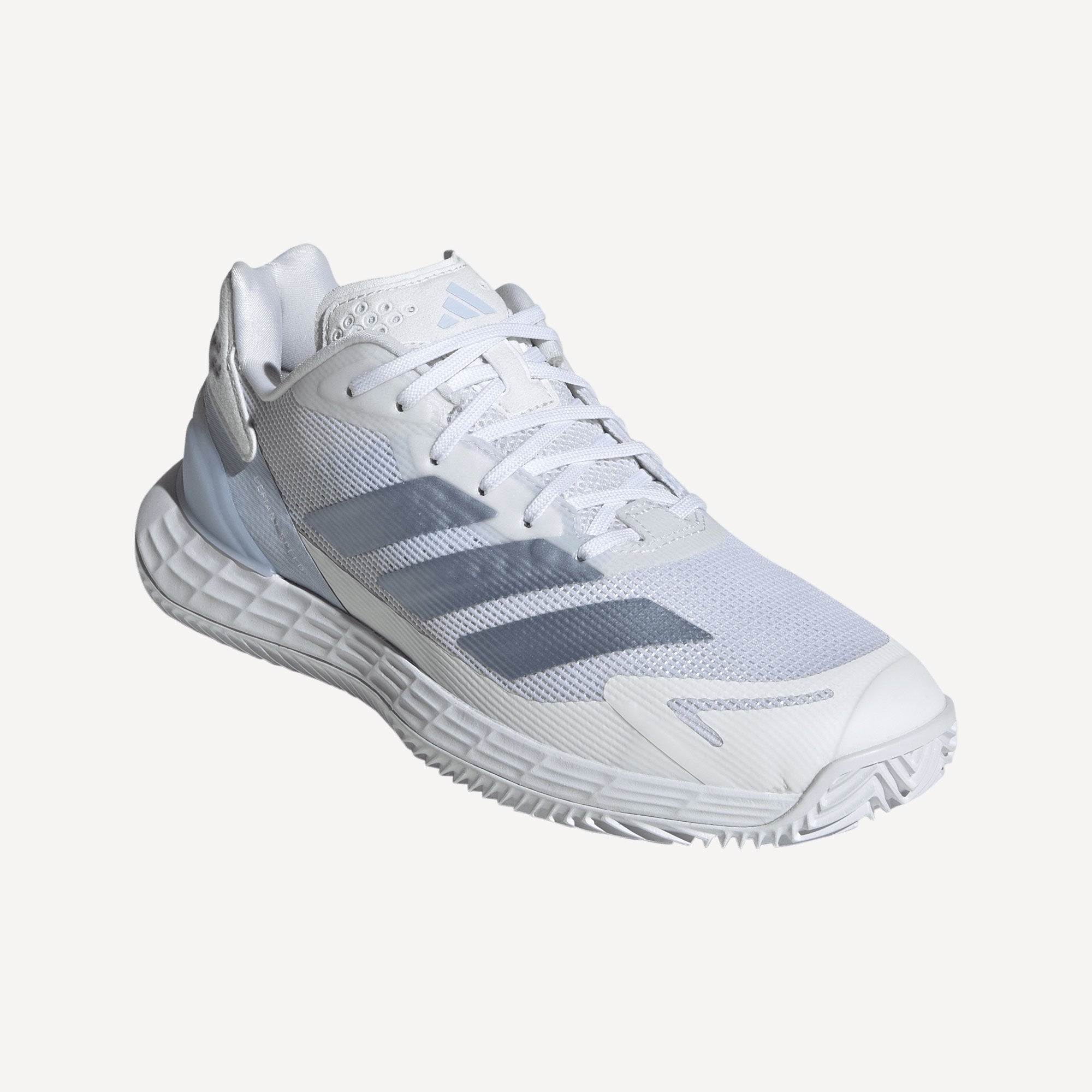 adidas Defiant Speed 2 Women's Clay Court Tennis Shoes - White (5)