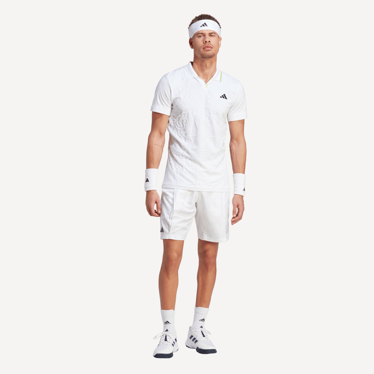 adidas Freelift London Pro Men's Tennis Polo White (5)