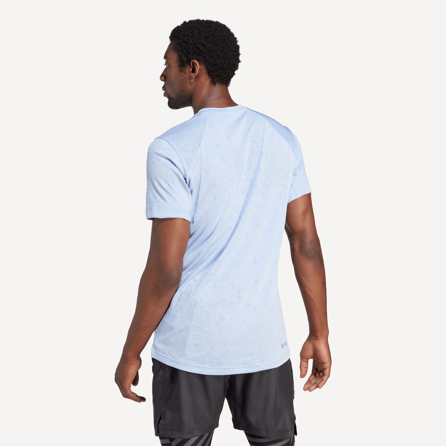 adidas Freelift Men's Tennis Shirt Blauw (2)
