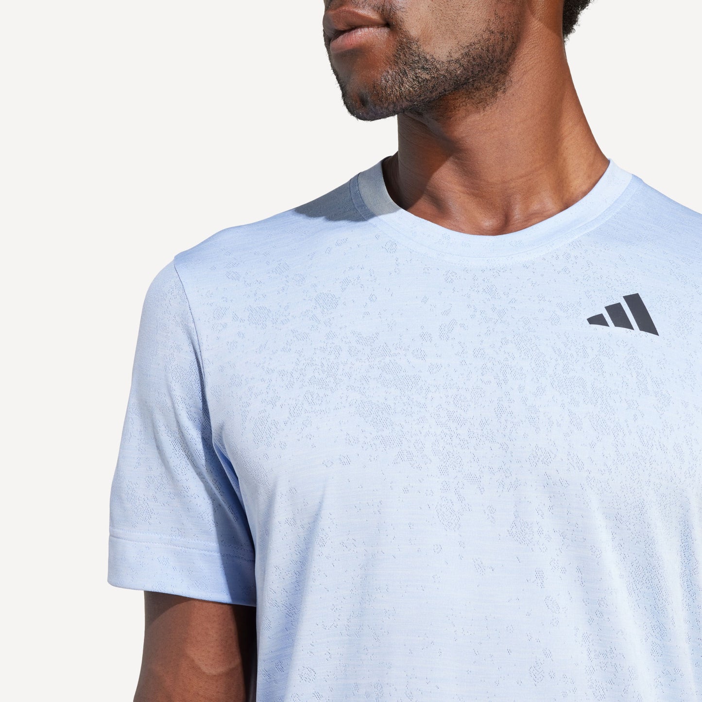 adidas Freelift Men's Tennis Shirt Blauw (6)
