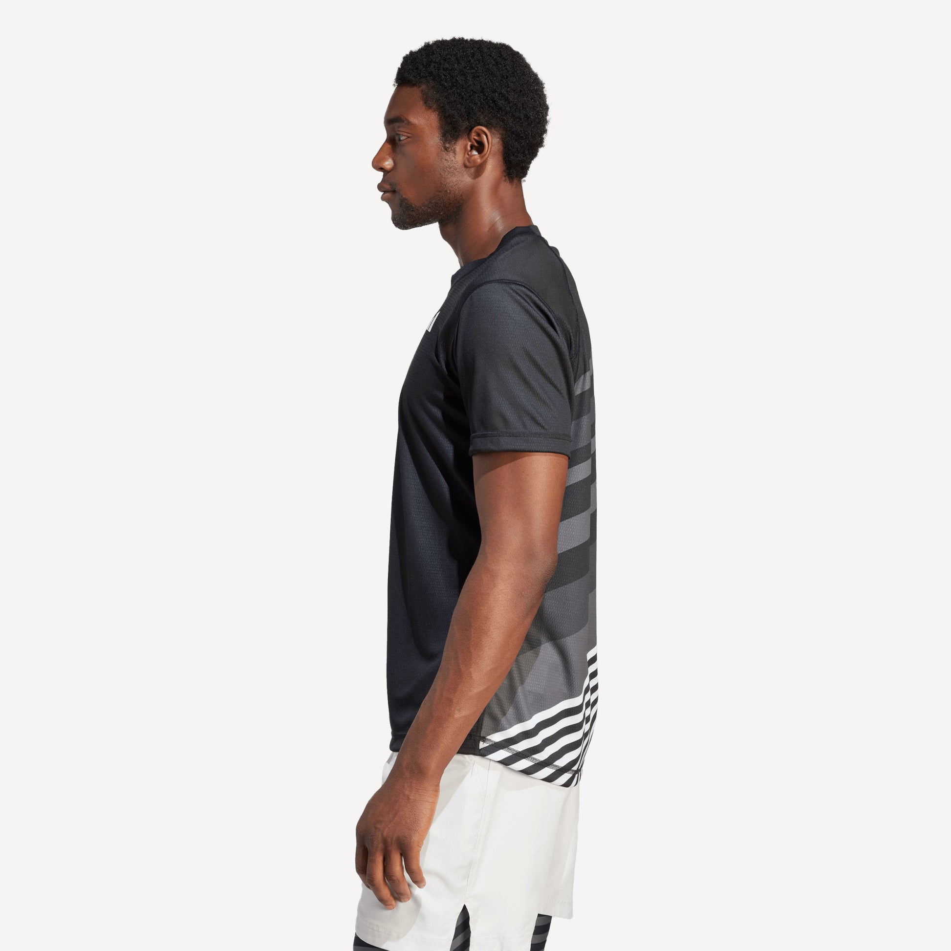 adidas Freelift New York Pro Men's Tennis Shirt Black (3)