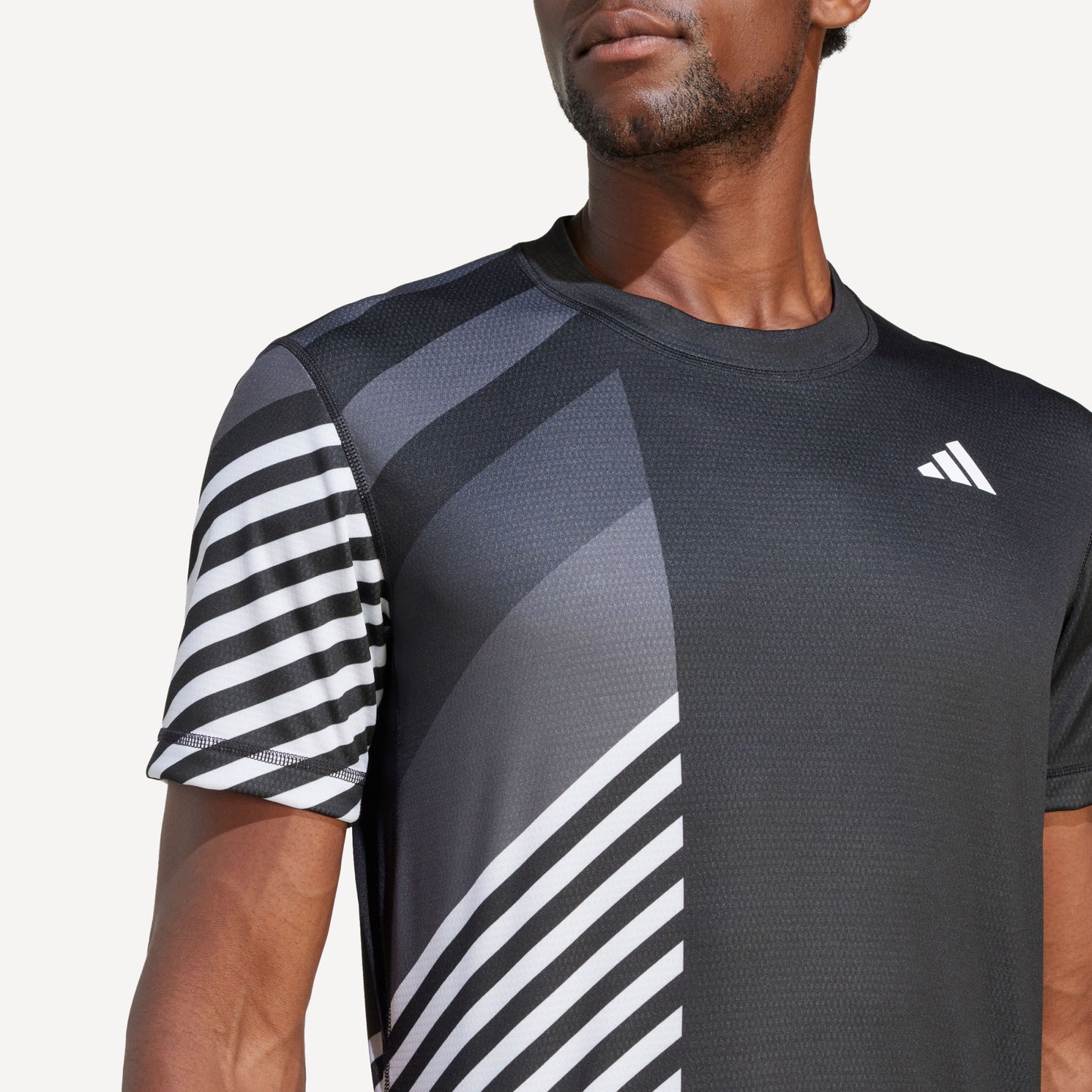 adidas Freelift New York Pro Men's Tennis Shirt Black (5)
