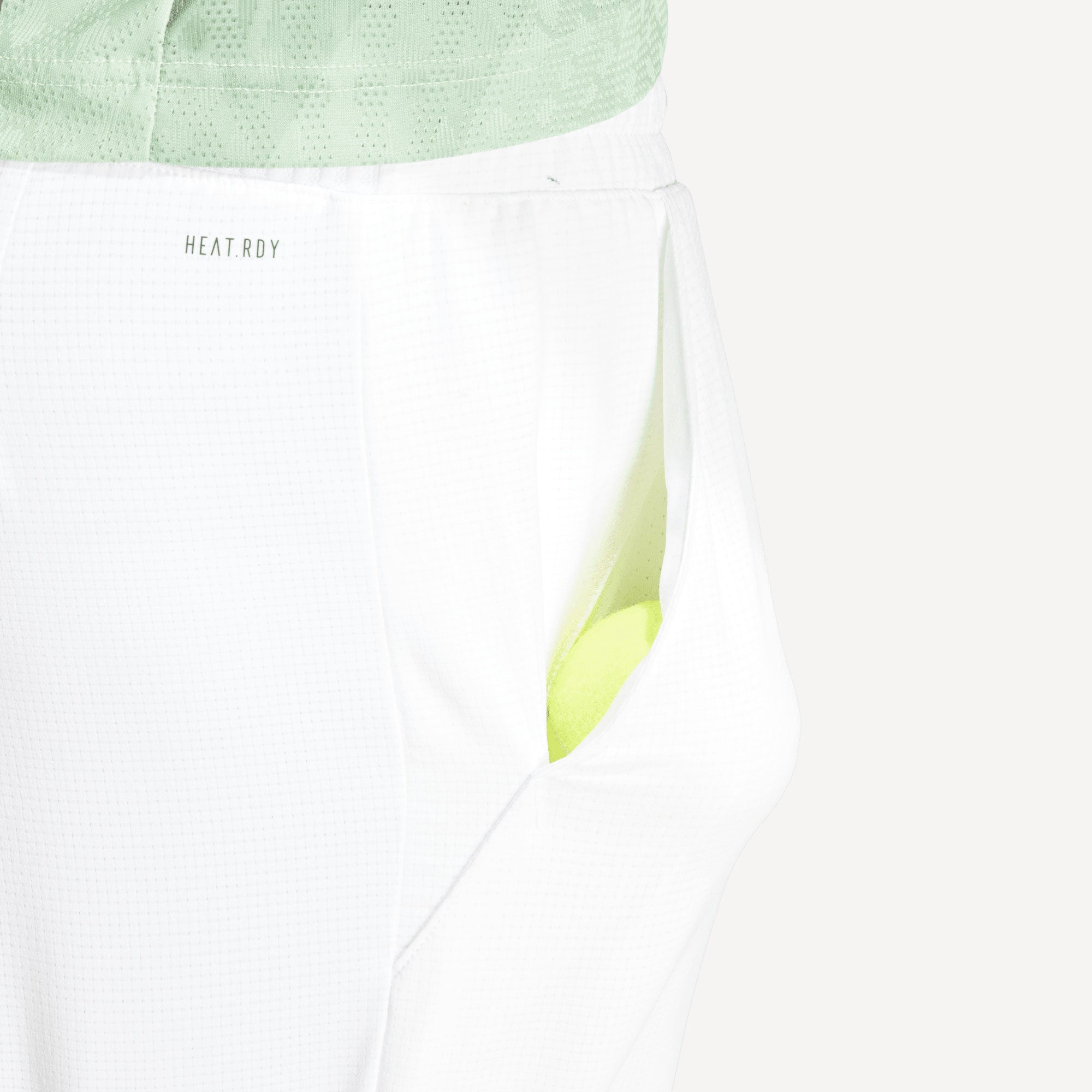 adidas Gameset Men's Ergo 7-Inch Tennis Shorts - White (4)